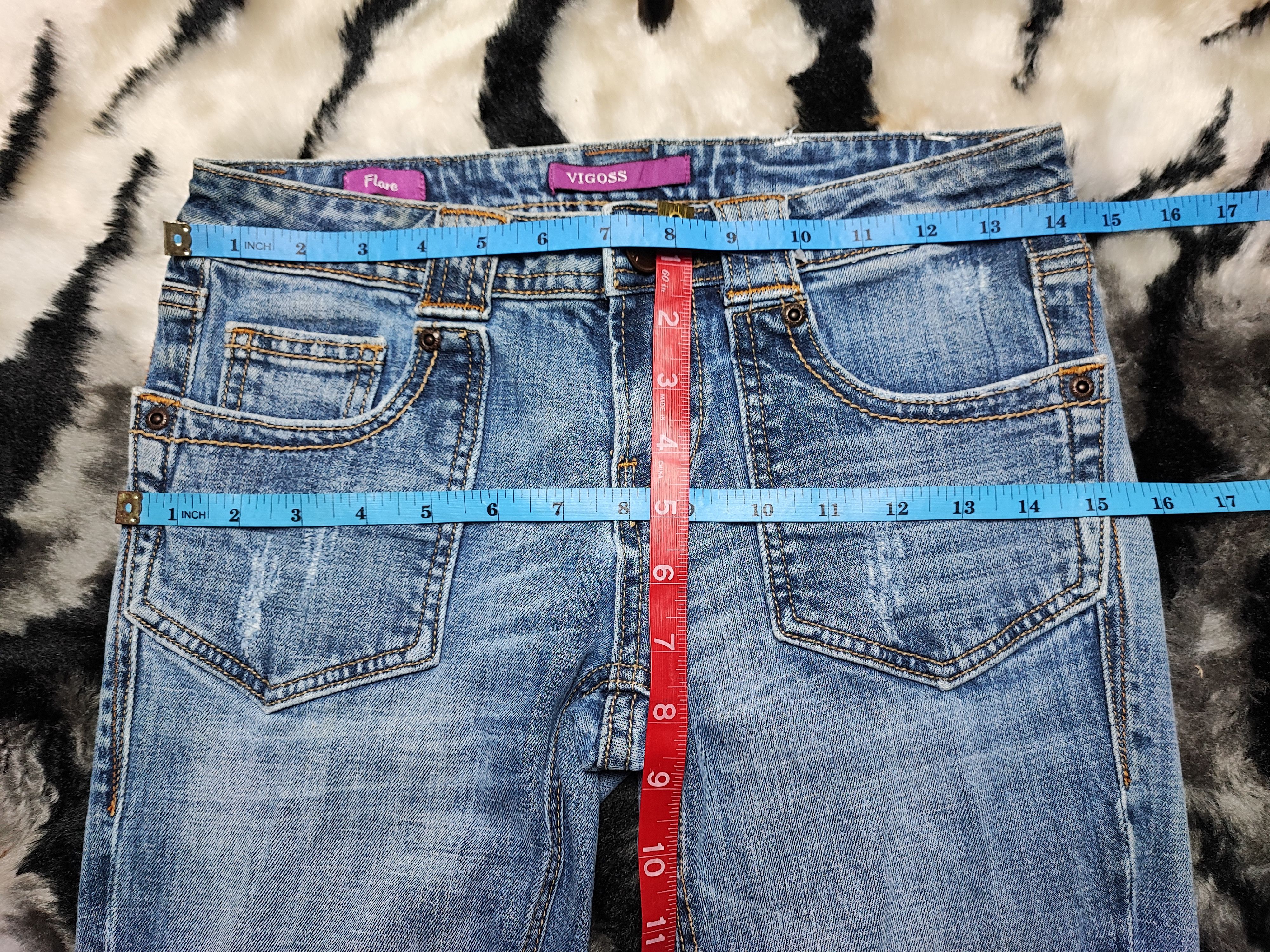 Hysteric Glamour Flare Denim Japan Size 28" / US 6 / IT 42 - 17 Thumbnail