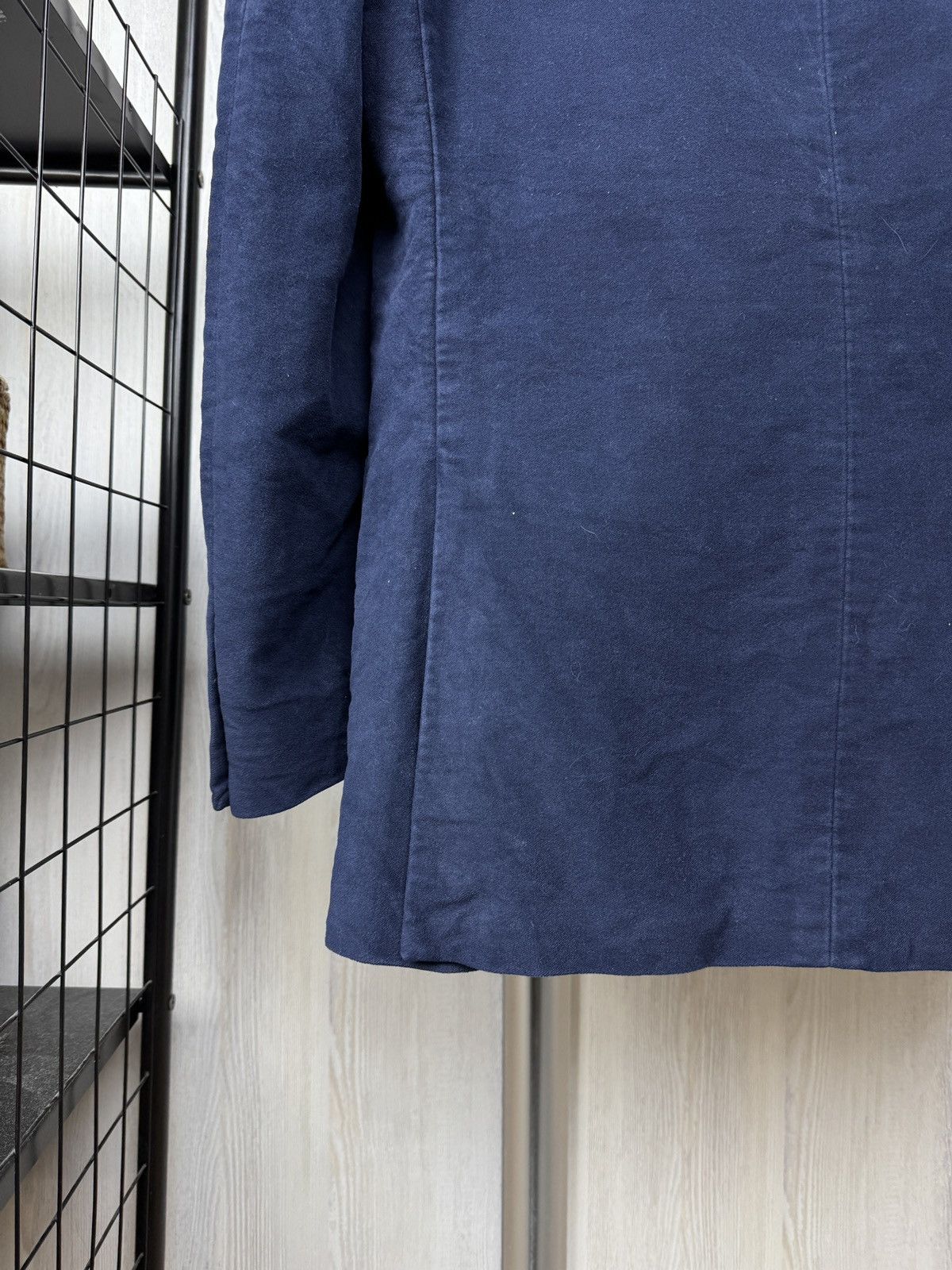 Romeo Gigli Romeo Gigli 3 pieces faded blue velour cotton suit size 50 Size 40R - 13 Thumbnail