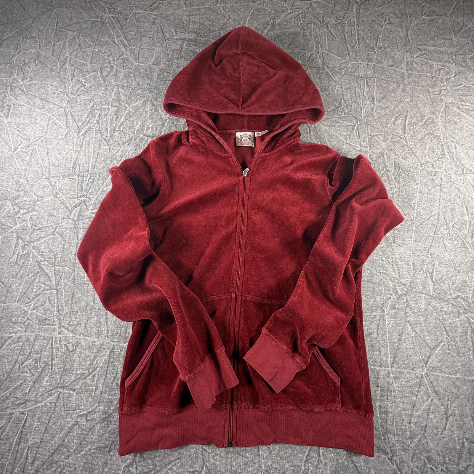 Juicy Couture Jeans Juicy Couture Sweater Women's XL Red Tracksuit Vintage Y2K Size XL / US 12-14 / IT 48-50 - 1 Thumbnail