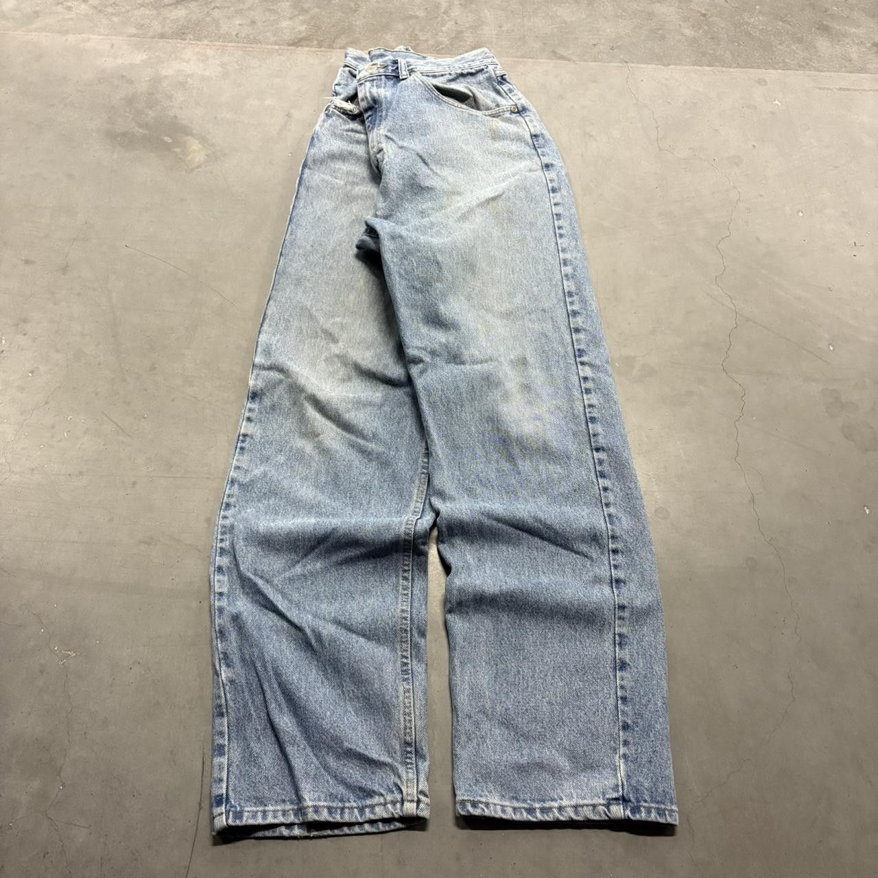 Vintage Crazy Vintage Y2K/2000s Baggy Tall Medium Wash Denim Jeans! Size US 34 / EU 50 - 1 Thumbnail