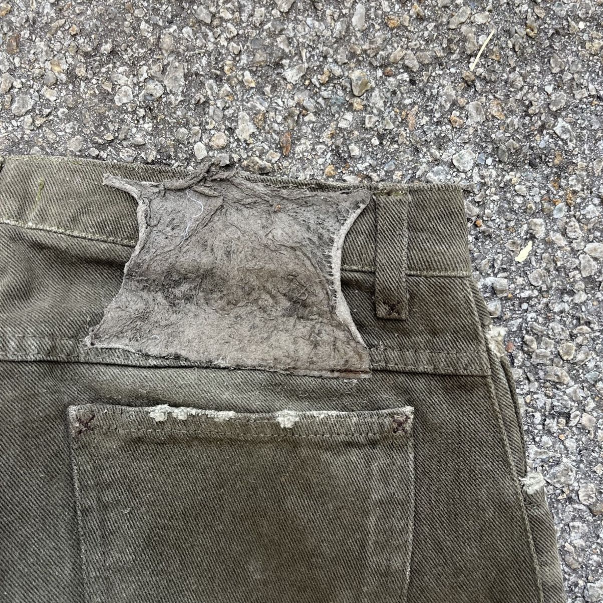 Dolce & Gabbana Vintage Dolce & Gabbana Made In Italy Green Jeans Size US 29 - 14 Thumbnail