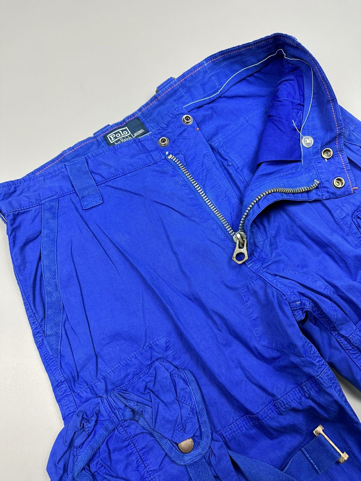 Polo Ralph Lauren × Vintage 🔥Rare🔥 Polo Ralph Lauren Bondage Multi Pocket Cargo Pants Size US 33 - 12 Thumbnail