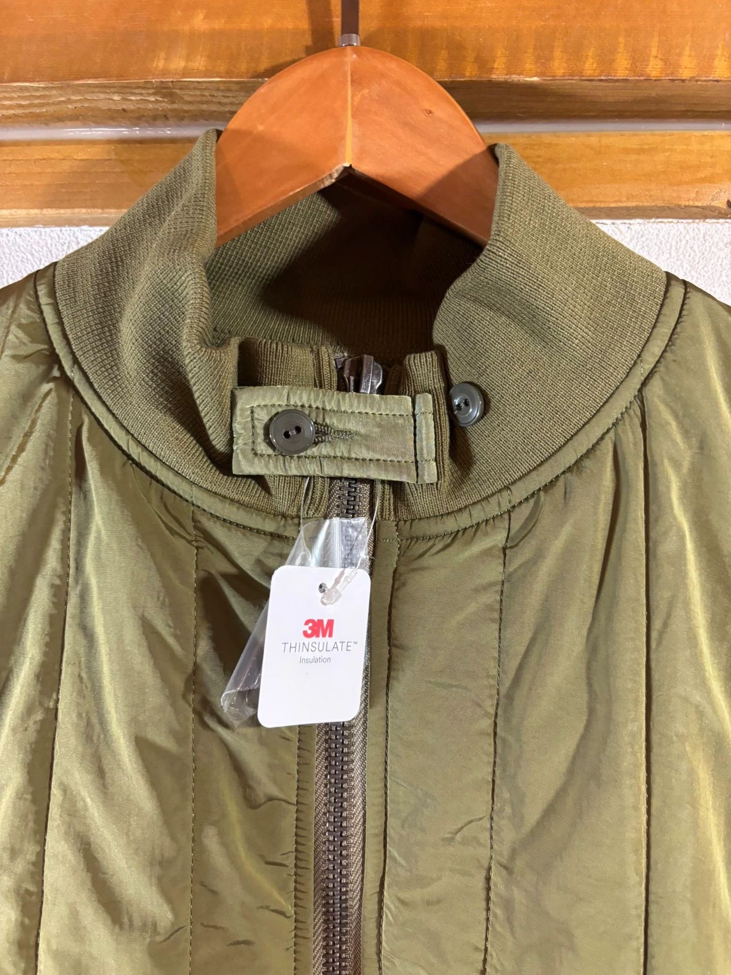 J.S. Homestead j.s homestead 3M Filled Oversized Vest Military Green Size F Size US S / EU 44-46 / 1 - 3 Thumbnail