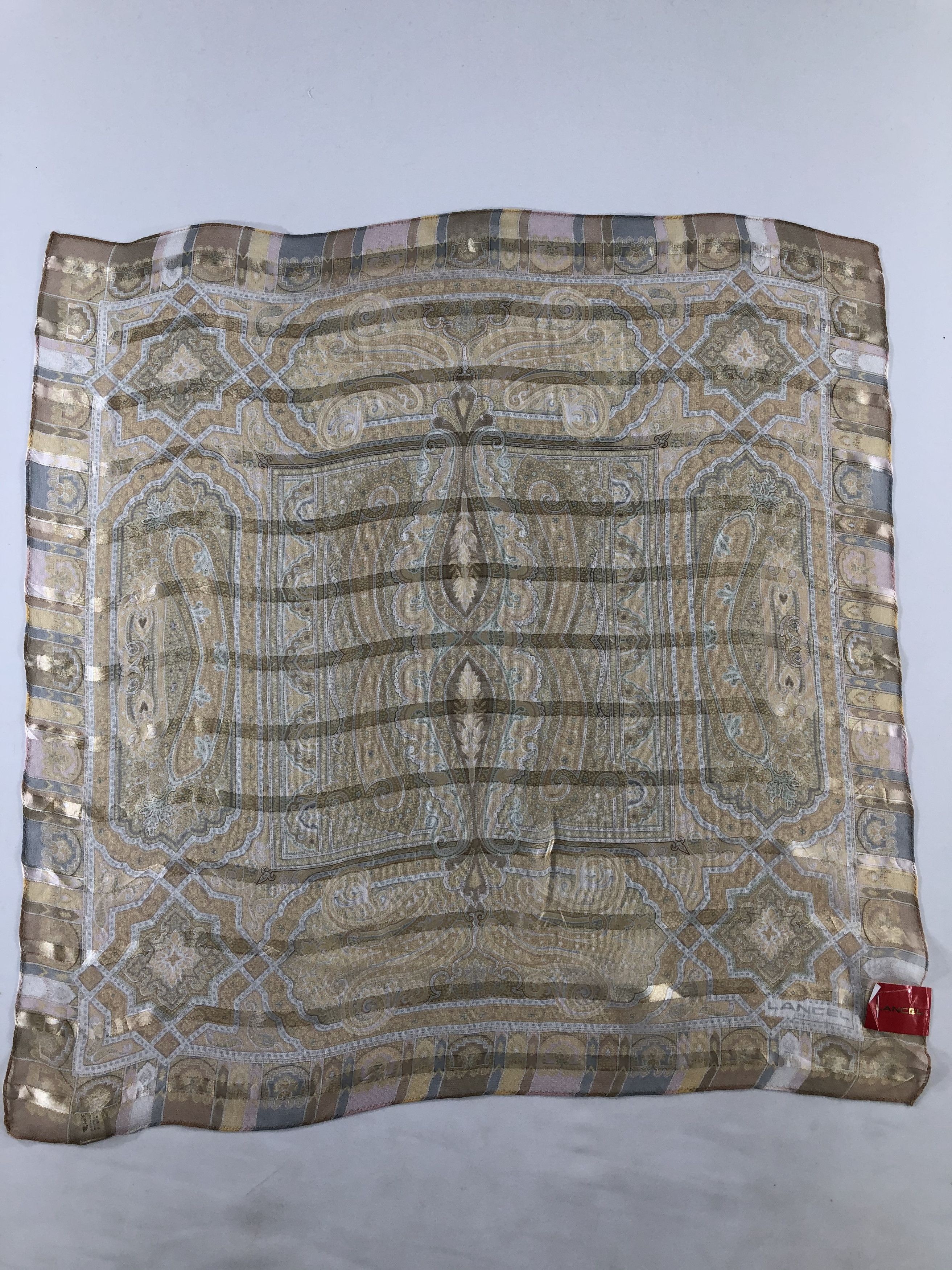Lancel × Vintage Lancel Handkerchief / Bandana / Neckerchief Size ONE SIZE - 2 Thumbnail