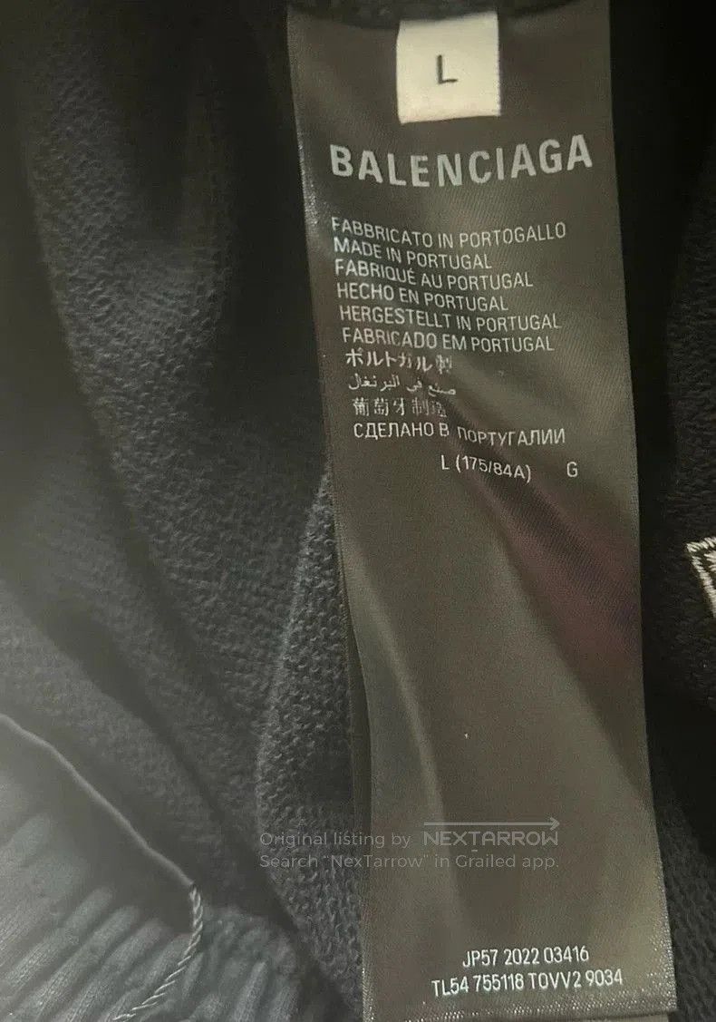 Balenciaga Balenciaga Side Logo Casual Pants. Size US 34 / EU 50 - 4 Thumbnail