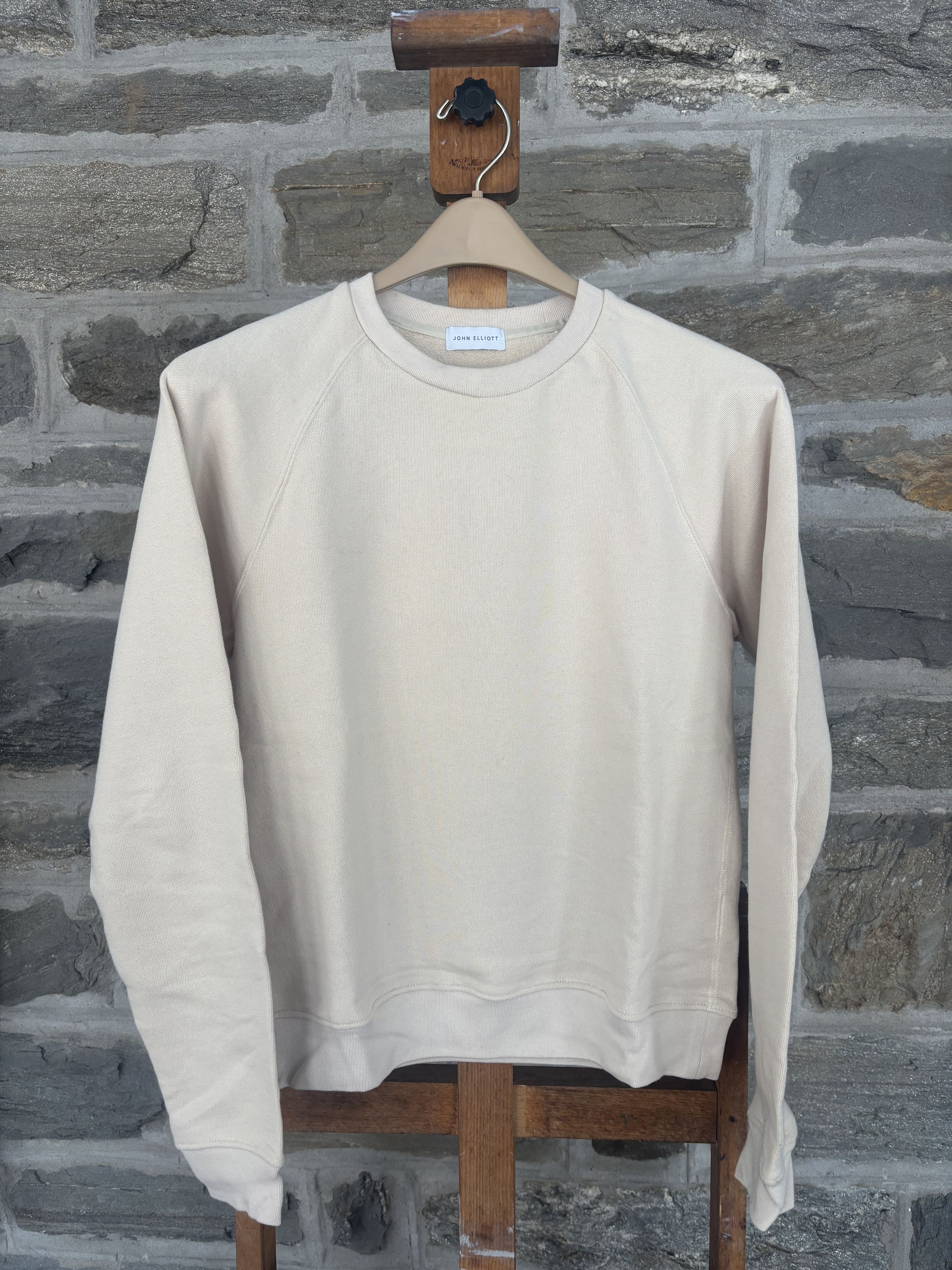 John Elliott Cotton Raglan Crewneck Size US S / EU 44-46 / 1 - 1 Thumbnail