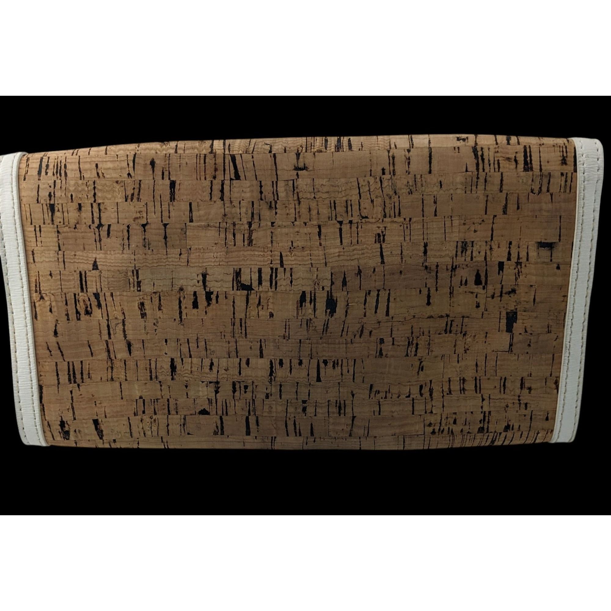 Lauren Ralph Lauren Preppy Lauren Ralph Lauren Cork & Faux Leather Clutch With M Size ONE SIZE - 2 Thumbnail