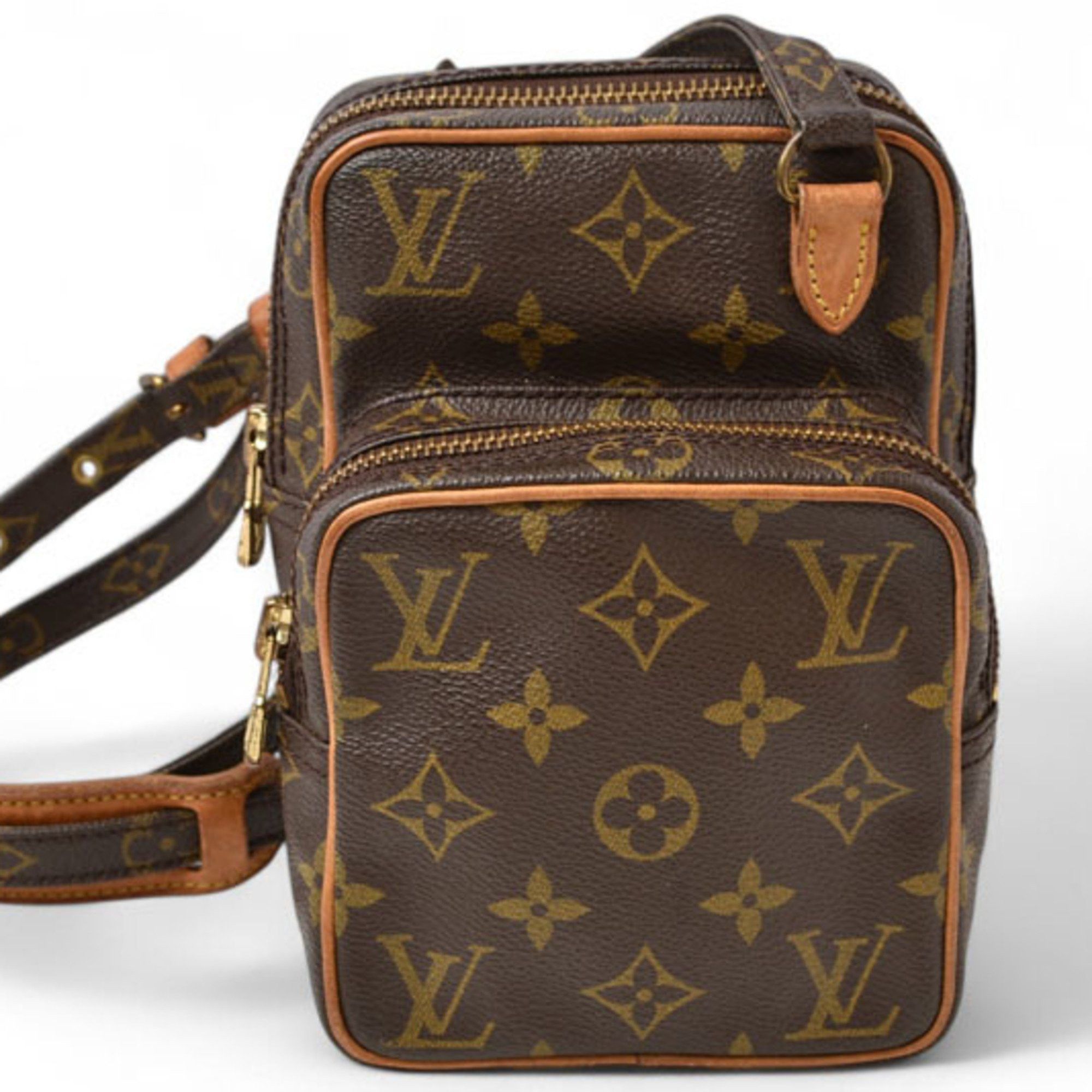 Louis Vuitton Shoulder Bag Pochette Louis Vuitton Mini Amazon Monogram M45238 in Brown, Women's