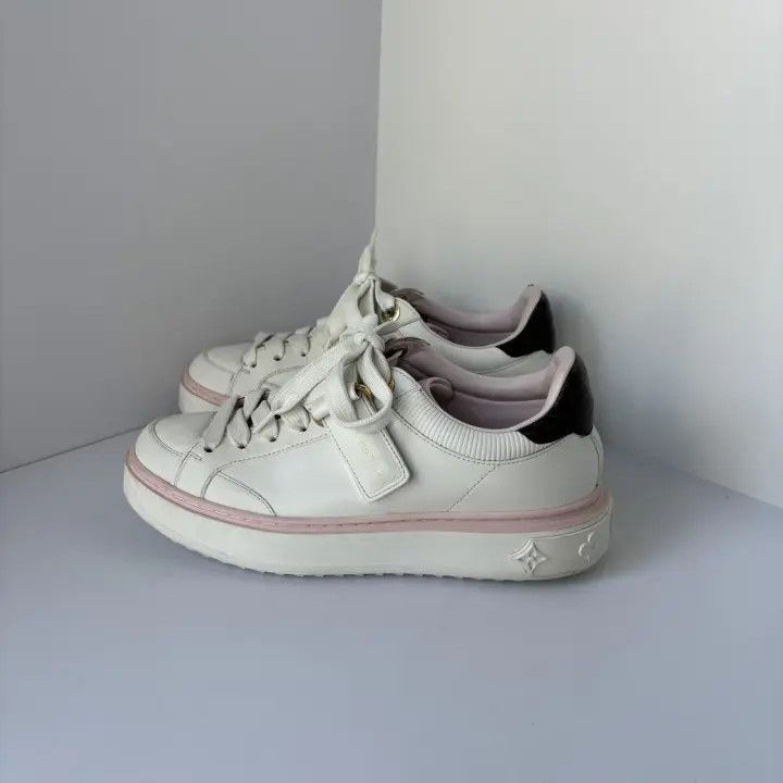 Louis Vuitton Louis Vuitton Time Out Low-Top Fashion Sneakers 0079 Size US 6 / IT 36 - 1 Thumbnail