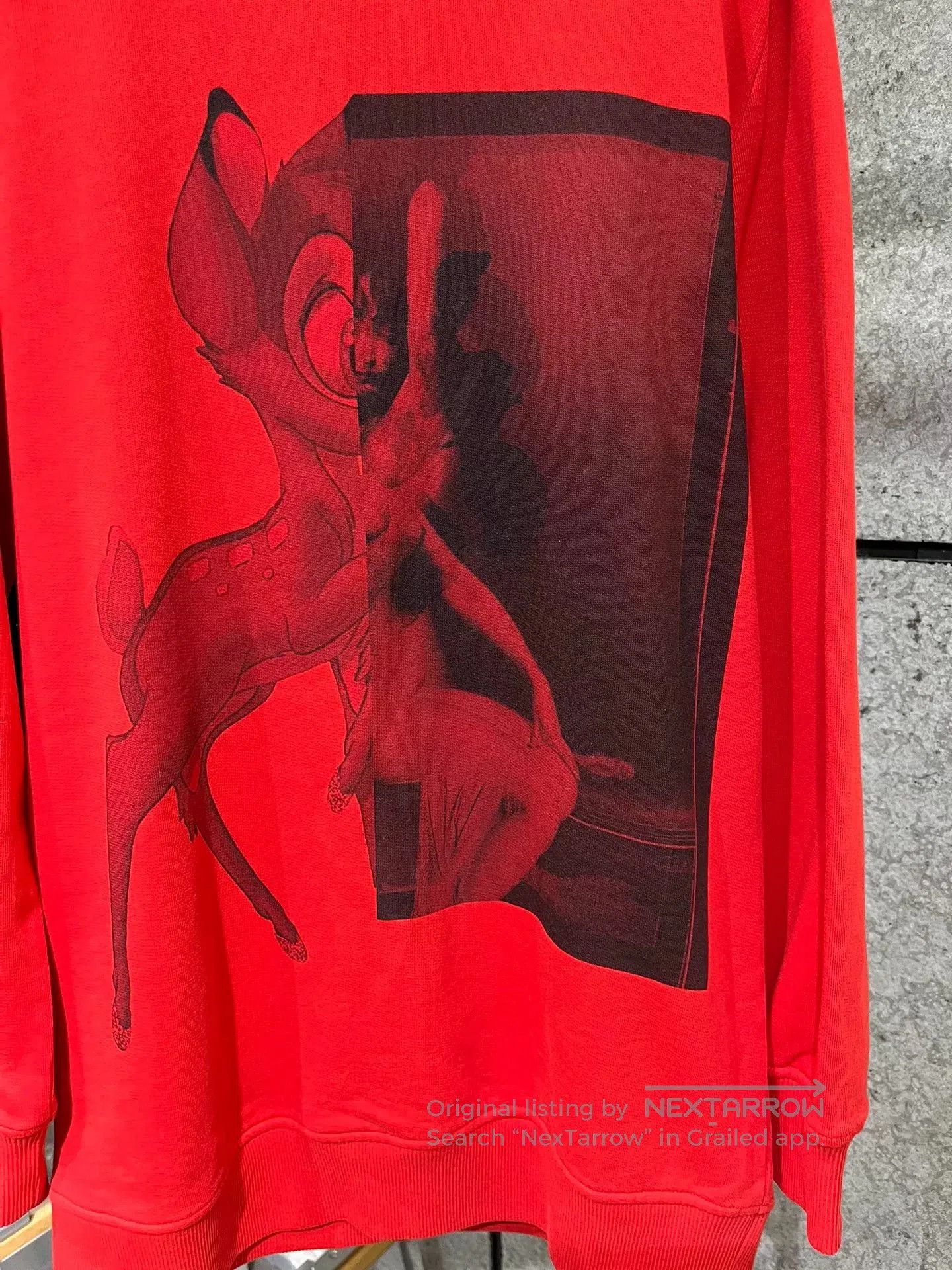 Givenchy Givenchy Red Deer Sweatshirt XS. Size US XS / EU 42 / 0 - 3 Thumbnail