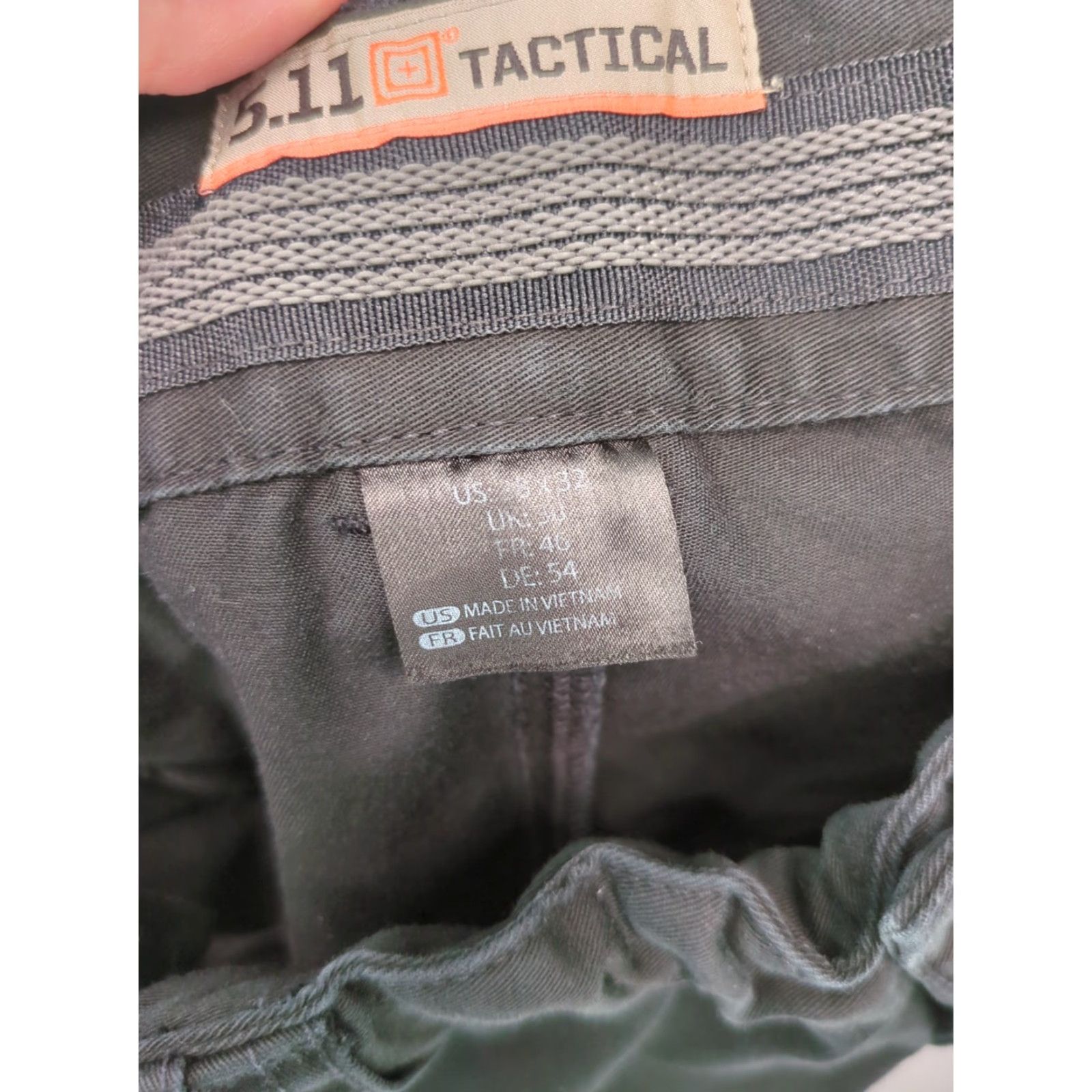 Vintage 5.11 Tactical Mens Cargo Utility Work Pants Black Size 38 x 32 Size US 38 / EU 54 - 4 Thumbnail