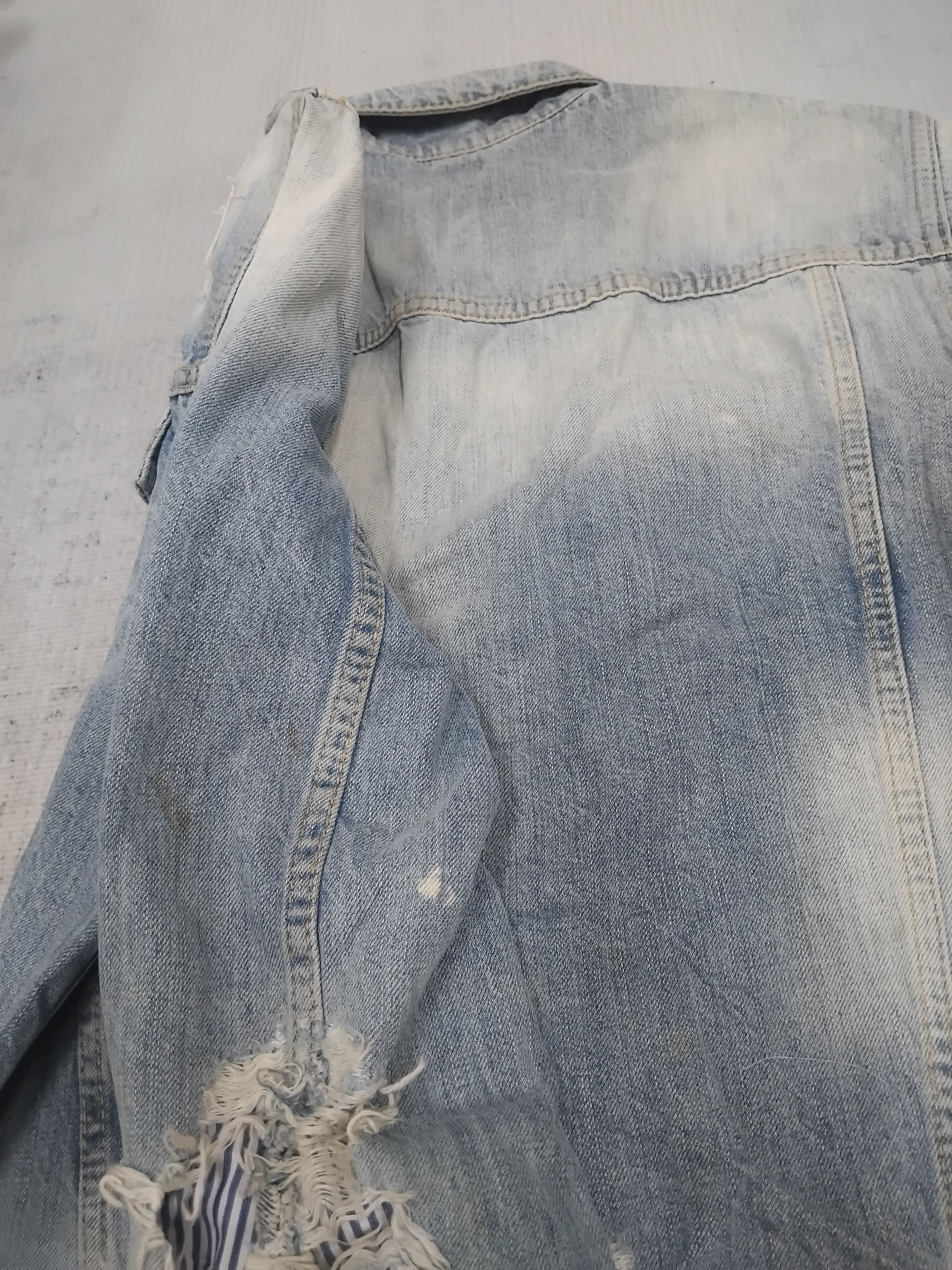 Dsquared2 💥Dsquared2 made in Italy stonewash distressed jacket Size US M / EU 48-50 / 2 - 9 Thumbnail