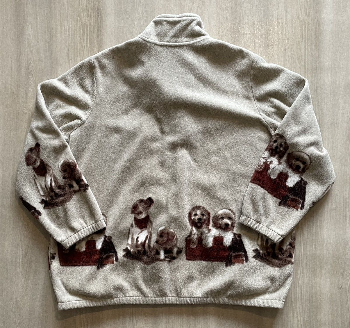 Vintage Vintage Blair Puppies Fleece Zip Up Jacket Sz 2XL Size XXL / US 16-18 / IT 52-54 - 4 Thumbnail