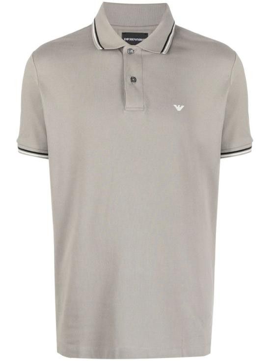 Emporio Armani EMPORIO ARMANI Men Polo Shirts 8N1FB4 1JPTZ0643 Dove Grey Size US XL / EU 56 / 4 - 1 Thumbnail