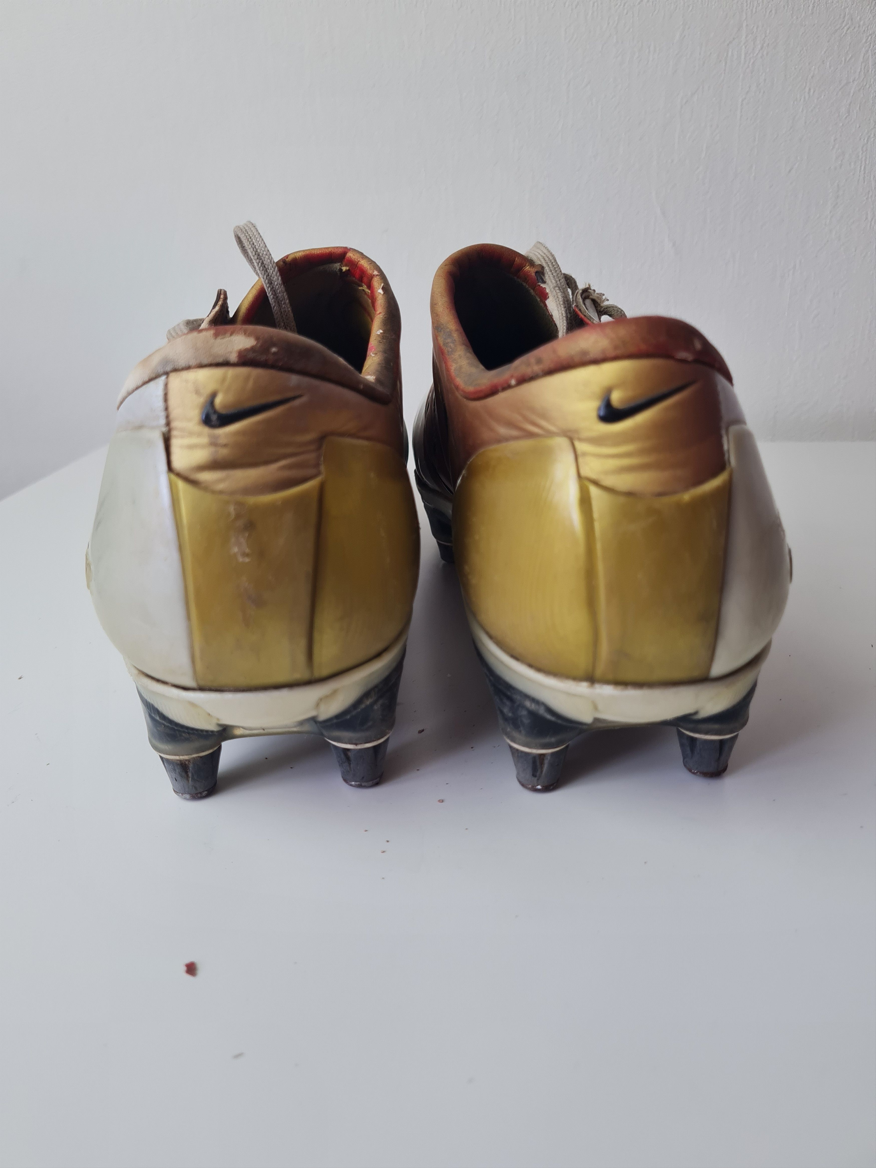 Nike Nike Total90 Air Zoom White Professional Football Boots Size US 12.5 / EU 45-46 - 25 Thumbnail