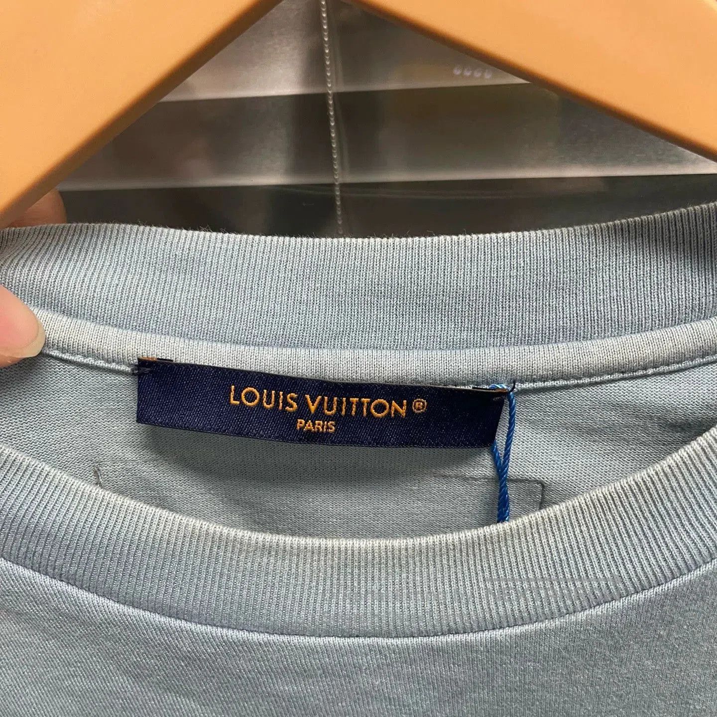 Louis Vuitton Blue Graphic Short-Sleeve T-Shirt. Size US S / EU 44-46 / 1 - 3 Thumbnail
