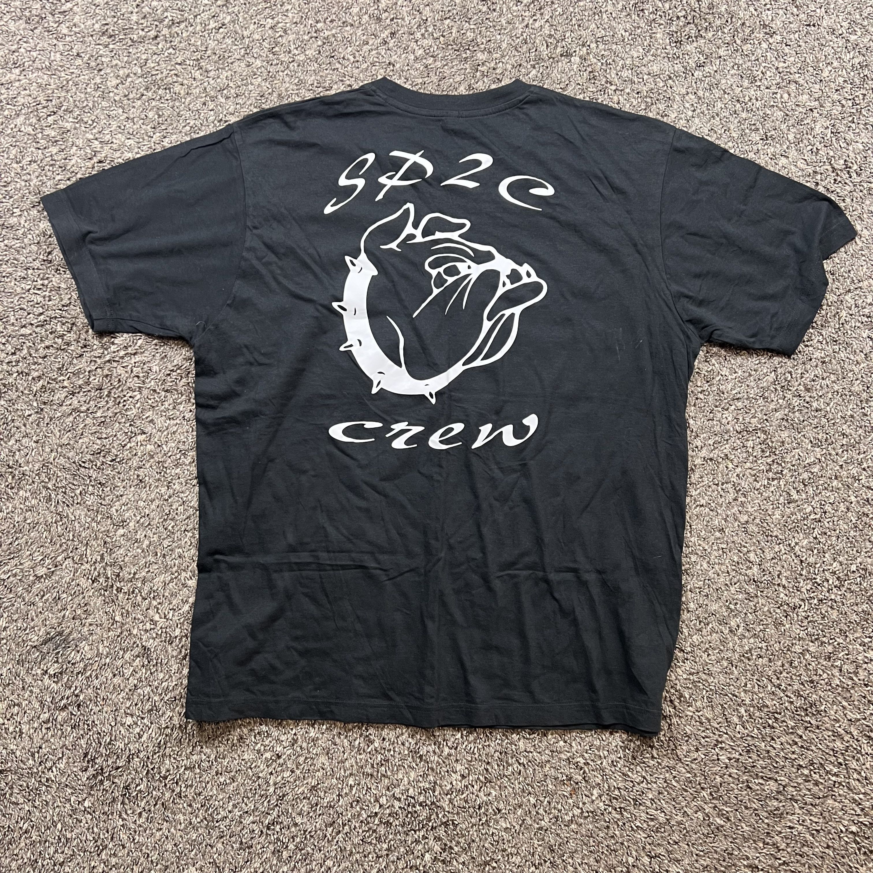Band Tees × Vintage 2000’s Back Ground SP2C Crew Band T Shirt Size US XL / EU 56 / 4 - 3 Thumbnail