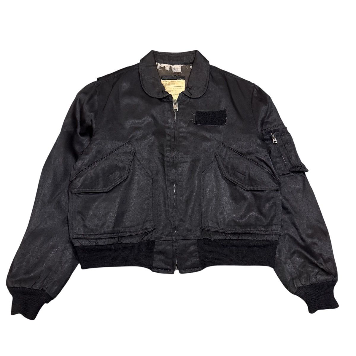 Vintage Vintage 90s I.S.S. NY “Titan Cloth” CWU-55/P Flight Jacket Size US L / EU 52-54 / 3 - 1 Thumbnail