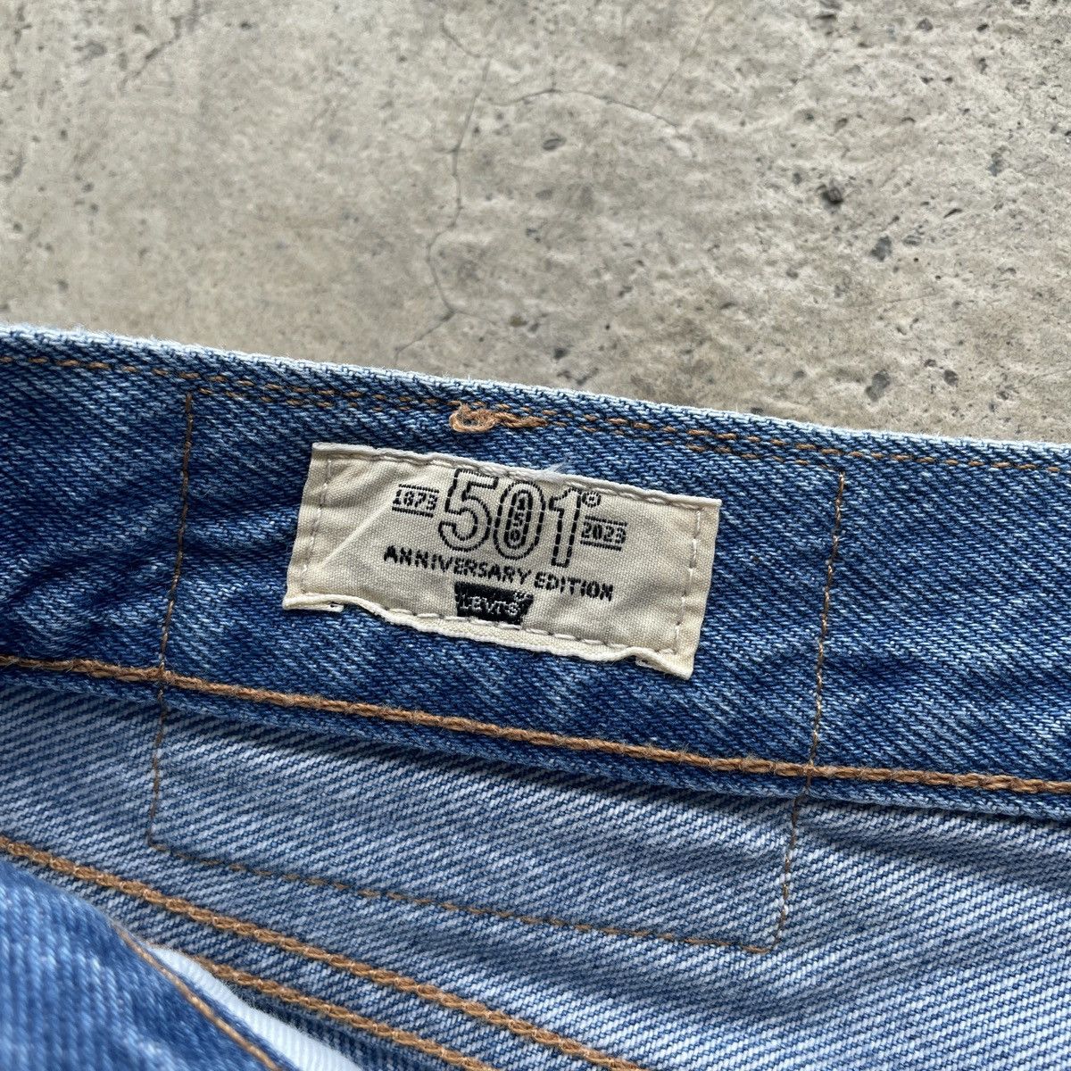Levi's Vintage Clothing Levis 501 Big E Ripped Jean Faded Distressed Denim Pants W34 Size US 34 / EU 50 - 8 Thumbnail