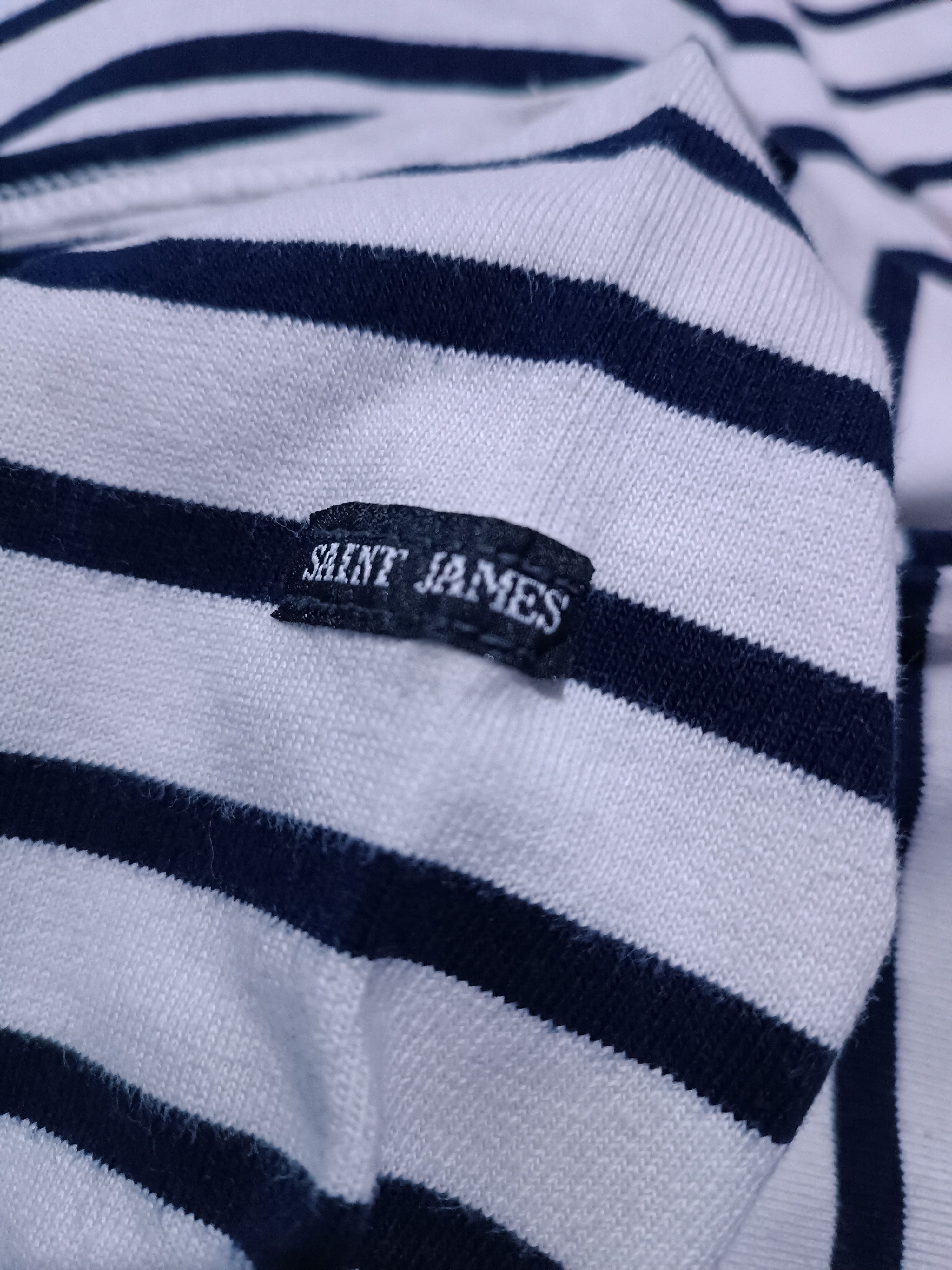 Saint James Saint James L'atelier Long Sleeve Striped Sailor T-shirt Size US M / EU 48-50 / 2 - 7 Thumbnail