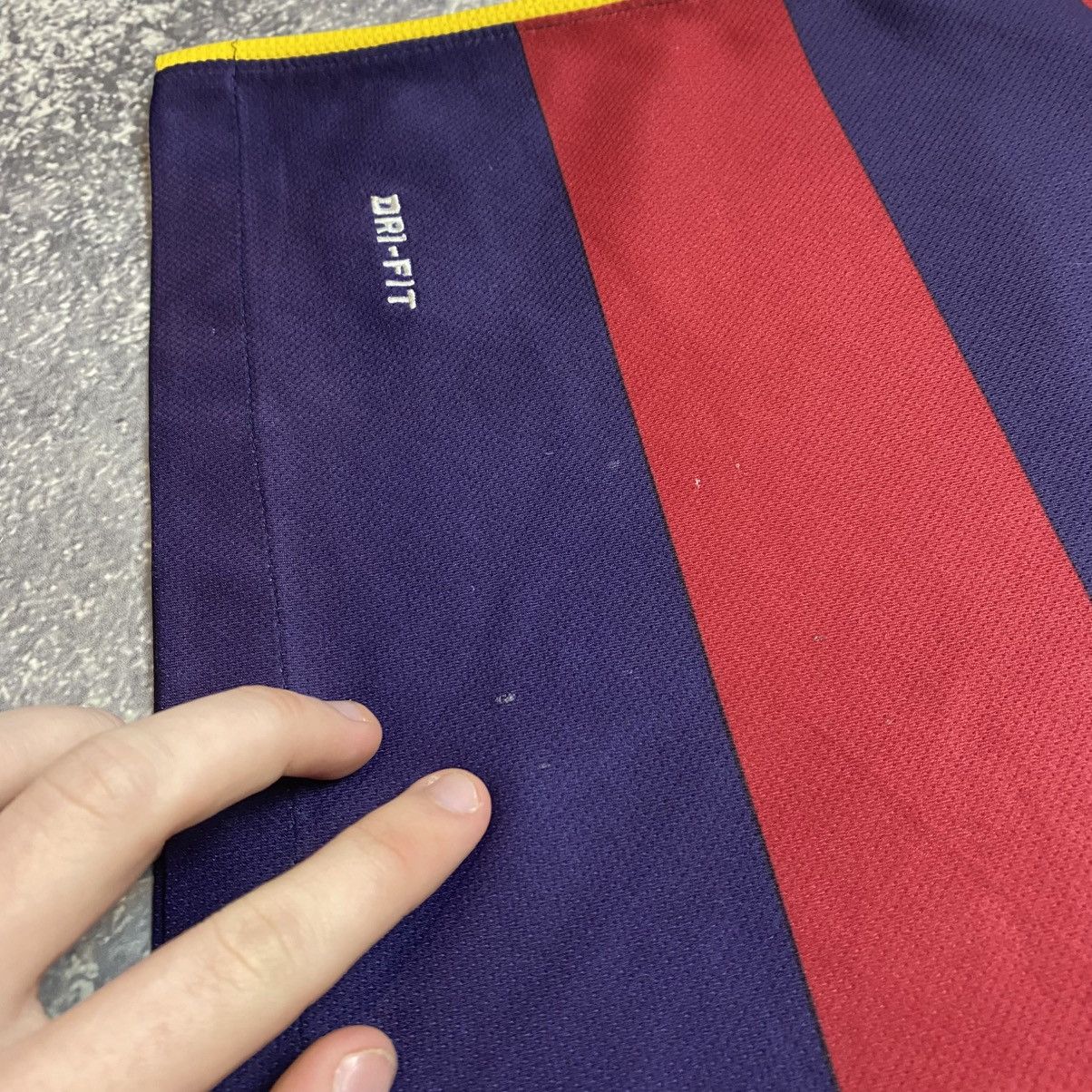 Nike Men’s Nike FC Barcelona 2015 Match Soccer jersey Size US M / EU 48-50 / 2 - 8 Thumbnail