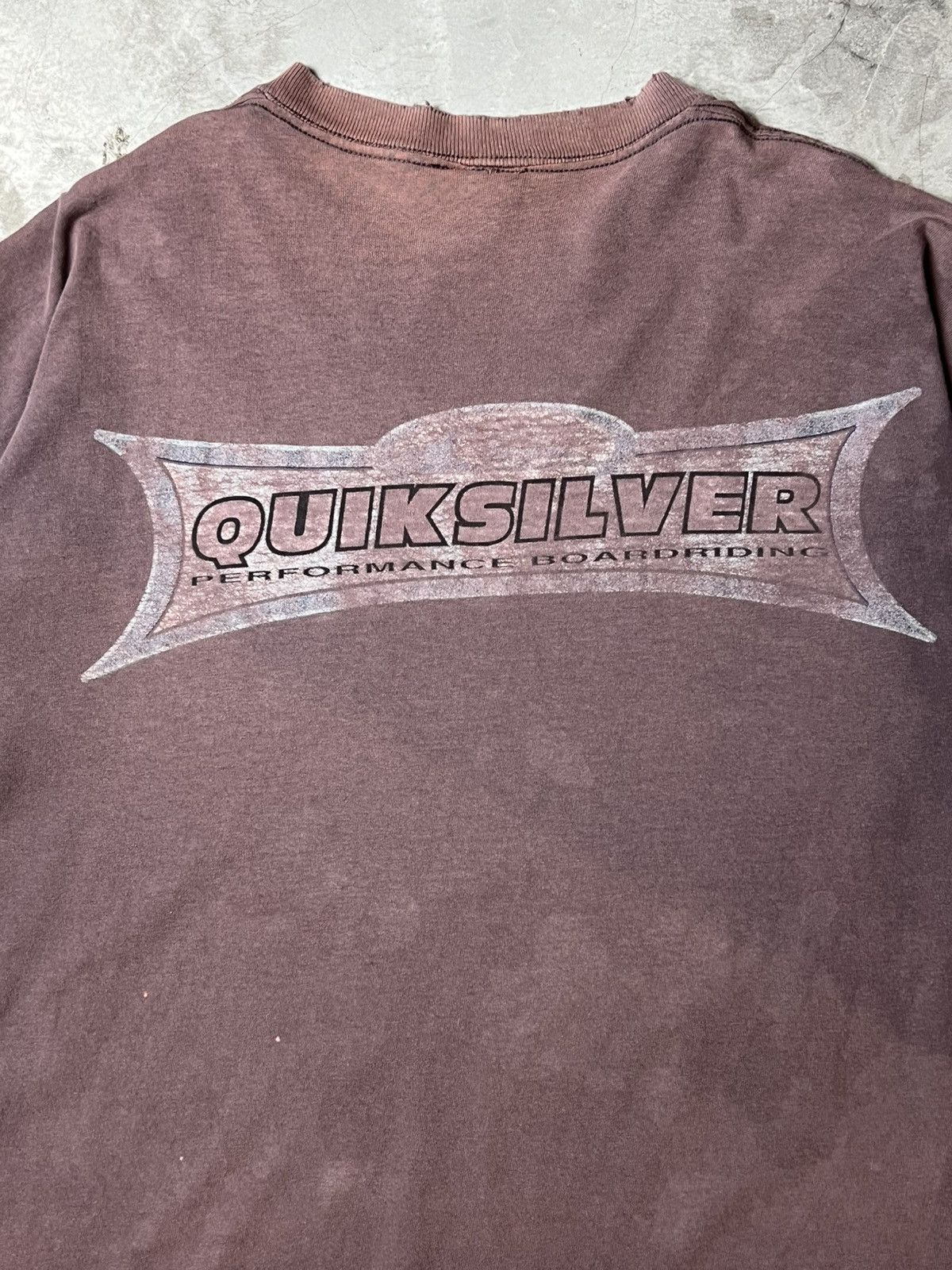 Quiksilver Vintage 1990s Quiksilver Faded single stitch Size US XL / EU 56 / 4 - 11 Thumbnail