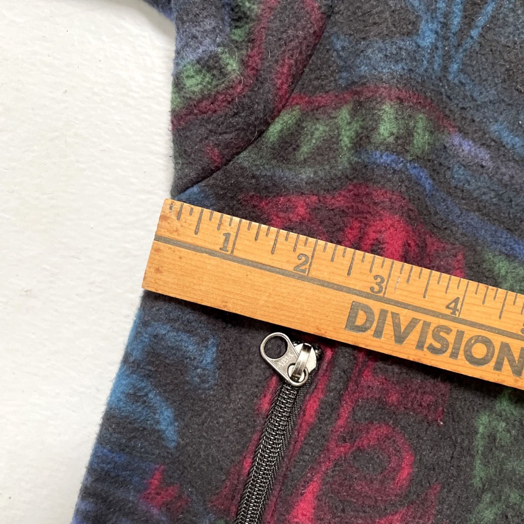 Nike Vintage Nike F.I.T. Abstract Pattern Pullover Fleece 1/2 Zip Camp Jacket S Size US S / EU 44-46 / 1 - 2 Thumbnail