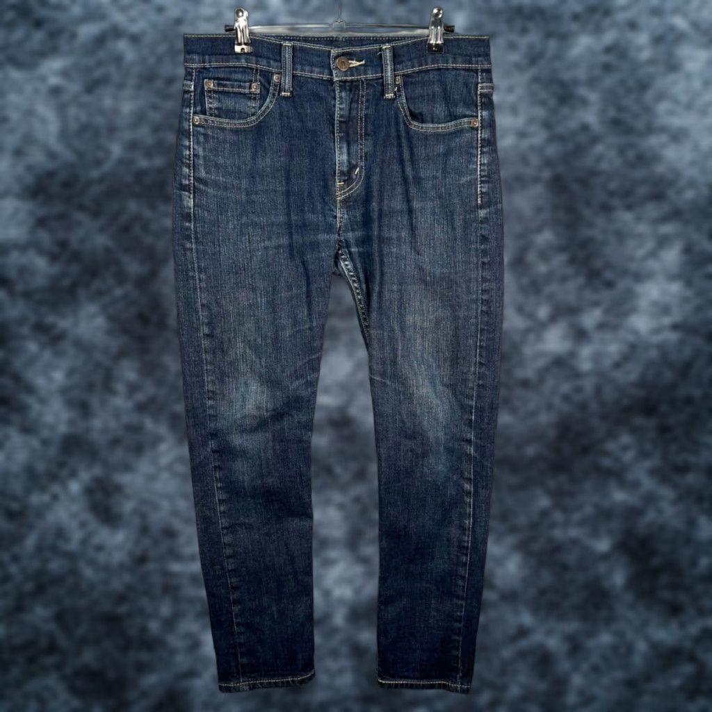 Levi's Levi's 510 Mens Jeans Indigo Blue Cotton Denim 30 Skinny Slim 5-Pocket Stretch Denim Rise Mid Vintage No Size US 30 / EU 46 - 1 Thumbnail