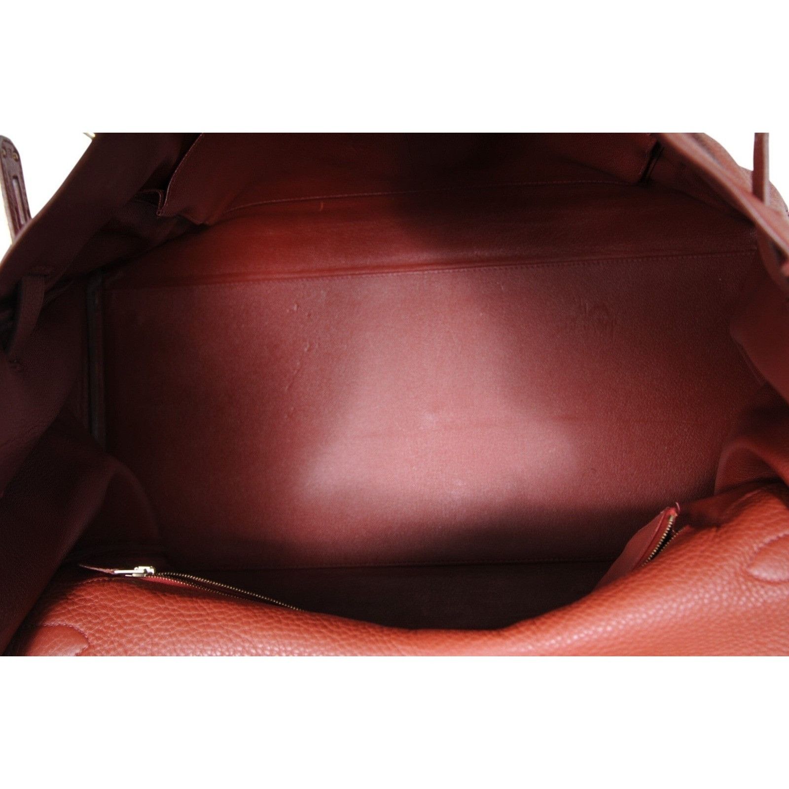 Hermes Vintage Kelly 50 Red Bordeaux Gold Hardware Travel Ca Size ONE SIZE - 22 Thumbnail