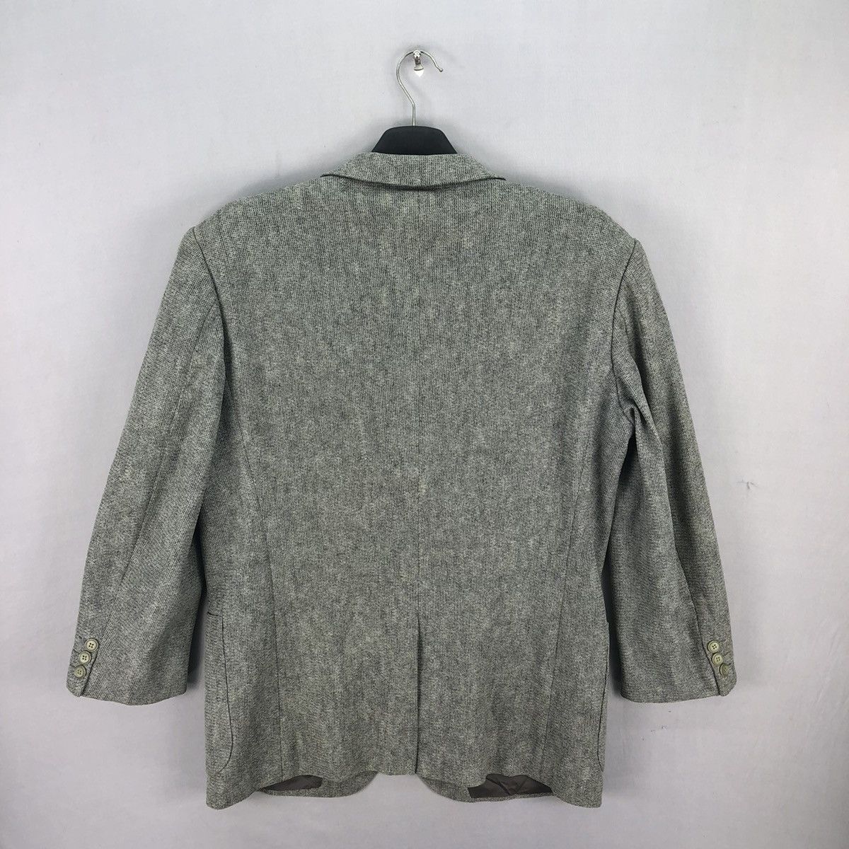 Japanese Brand Vintage 80's Takashimaya Blazer Burlap Fabric Size US M / EU 48-50 / 2 - 4 Thumbnail