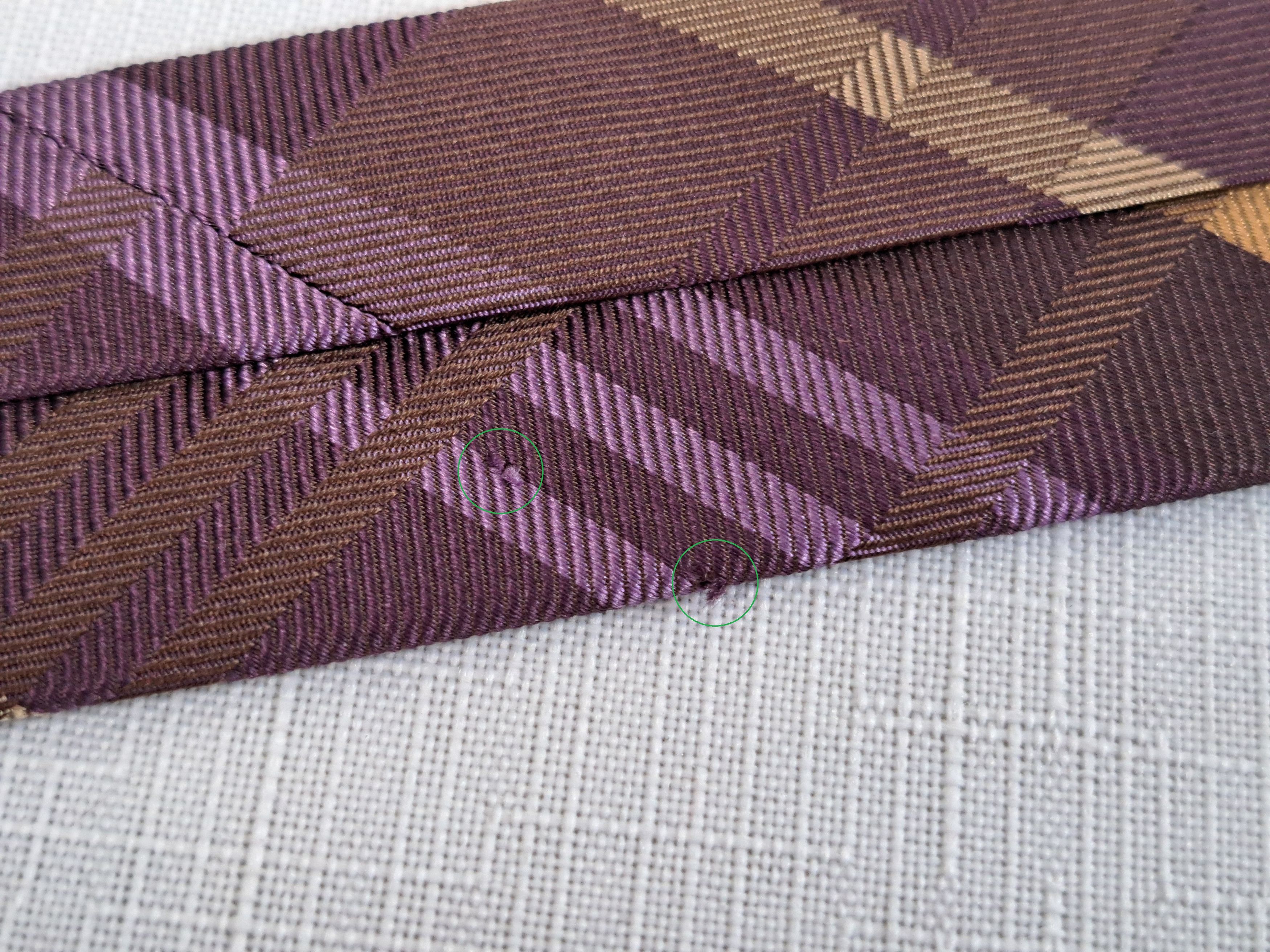 Mulberry × Vintage Mulberry vintage silk tie. Size ONE SIZE - 14 Thumbnail