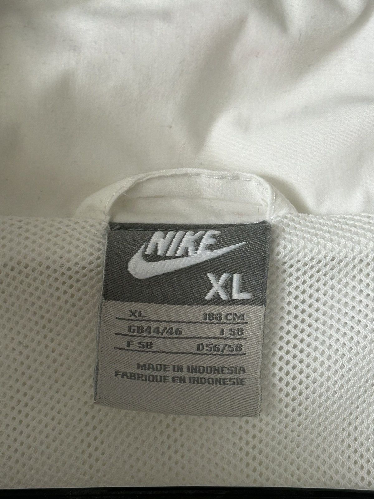 Nike Vintage 90s Nike Thrashed Track Jacket zip up Size US XL / EU 56 / 4 - 16 Thumbnail