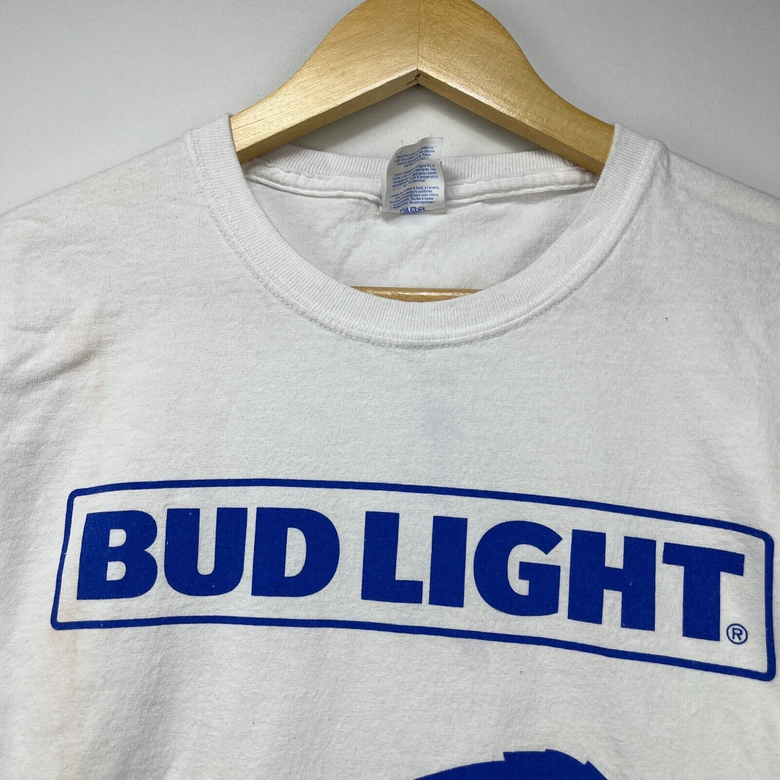 NFL × Vintage Vintage Y2K Buffalo Bills Bud Light T-Shirt NFL XL Size US XL / EU 56 / 4 - 3 Thumbnail
