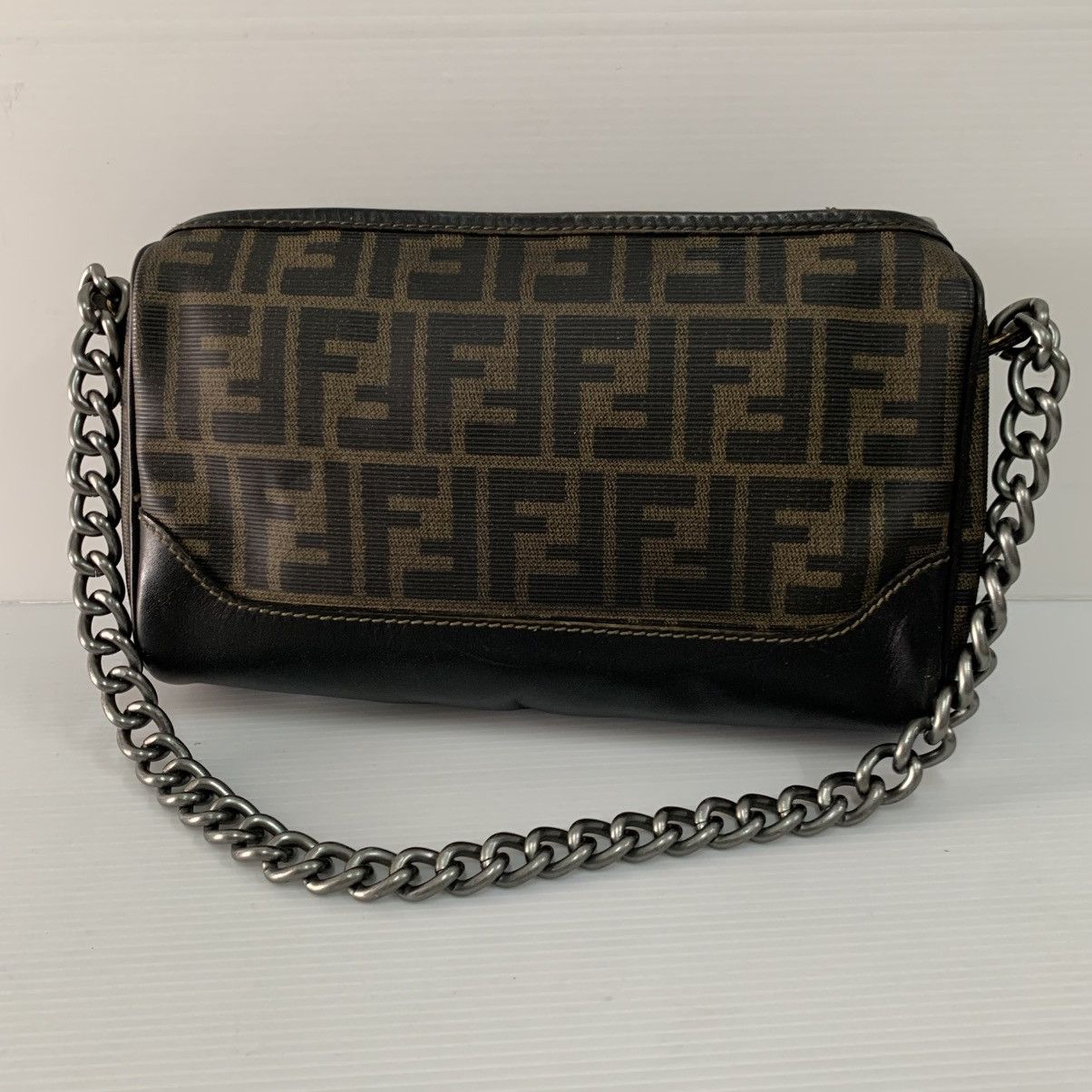 Fendi Fendi Zucca Vintage Chain Shoulder Size ONE SIZE - 4 Thumbnail