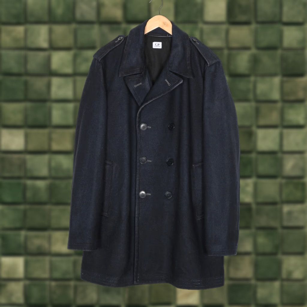 Doublet C.P. COMPANY Vintage Double Breasted Wool Pea Coat Men L EU 50 UK 40 Javaed? Size US L / EU 52-54 / 3 - 1 Thumbnail
