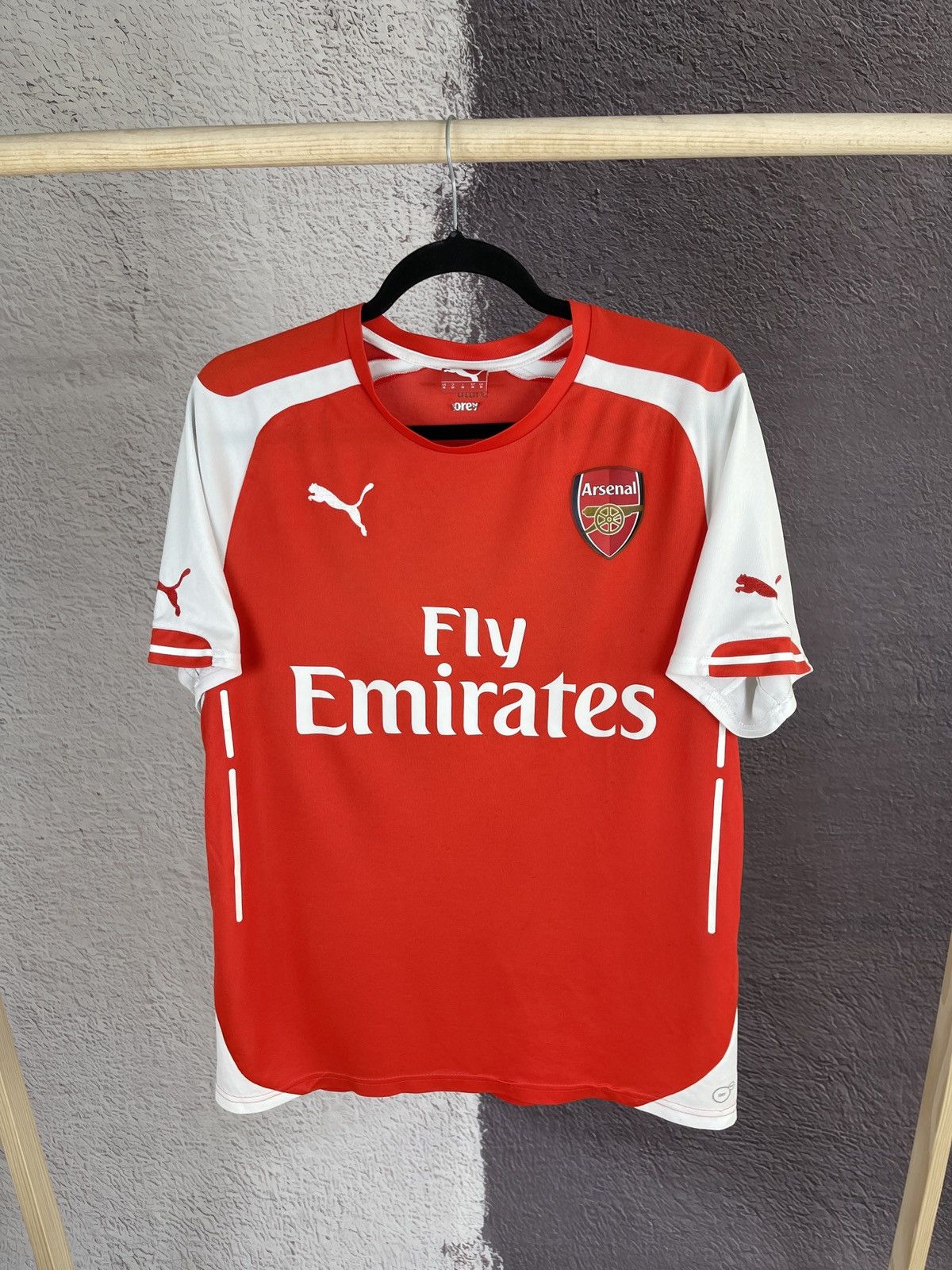Puma Puma Arsenal 2014 2015 home soccer jersey football shirt Size US M / EU 48-50 / 2 - 1 Thumbnail