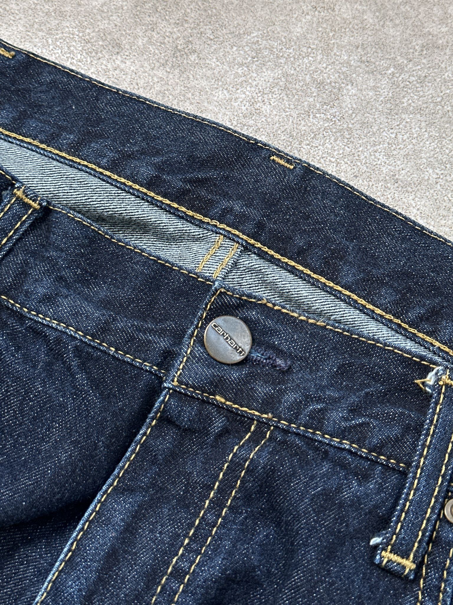Carhartt Carhartt Indigo Blue Denim Pants Jeans Size US 36 / EU 52 - 6 Thumbnail