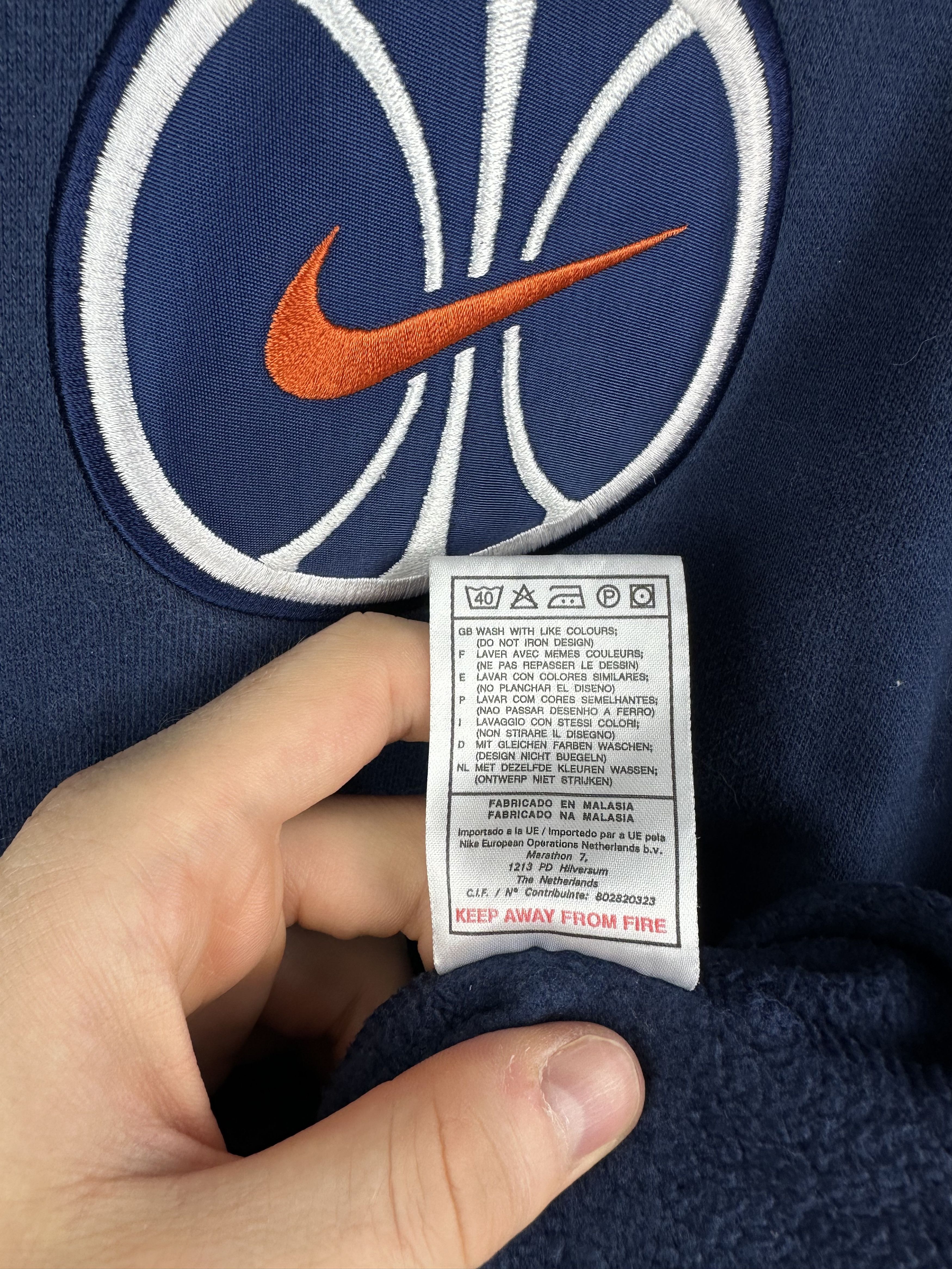 Nike × Vintage Vintage Nike Sweatshirt Hoodie Rare Swoosh Rare Hype Size US M / EU 48-50 / 2 - 9 Thumbnail