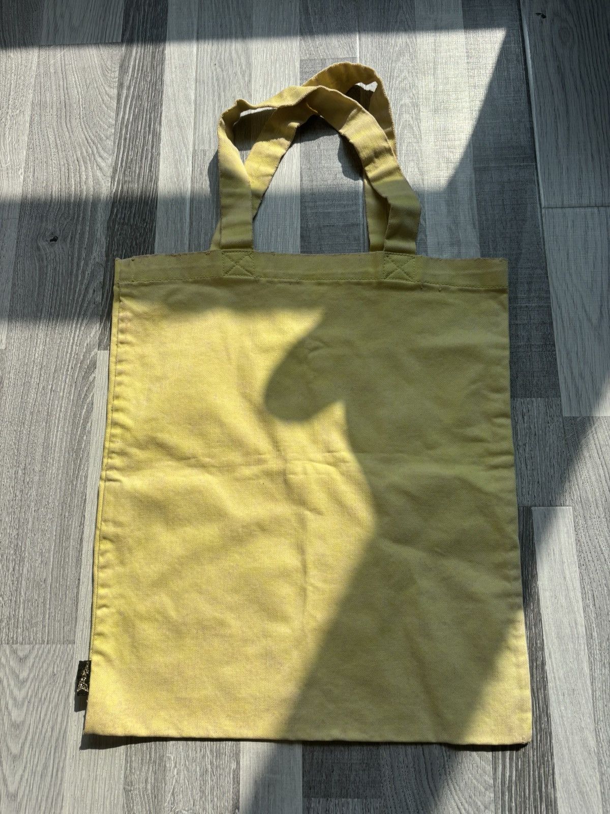 20471120 20471120 Hyoma 'Hyo Panda Skull' Yellow Tote Bag Size ONE SIZE - 2 Thumbnail