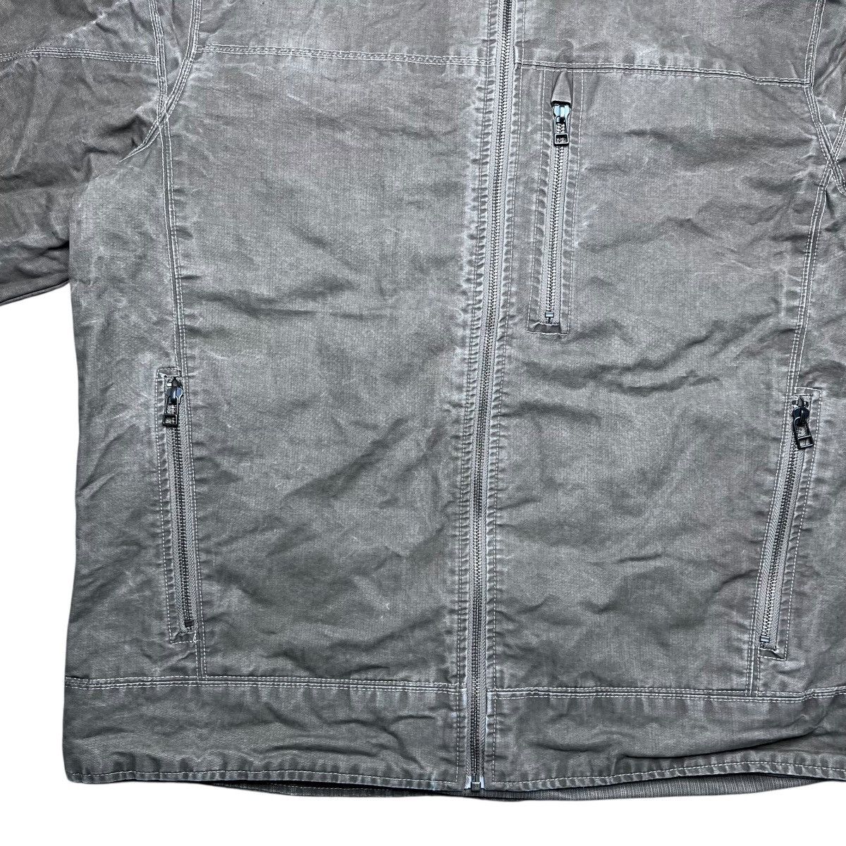 Kuhl Kuhl Mens Burr Vintage Patina Dye Canvas Fleece Lined Jacket Size US XL / EU 56 / 4 - 11 Thumbnail