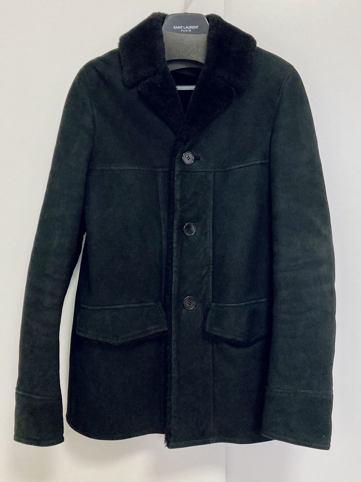 Saint Laurent Paris SAINT LAURENT PARIS BY HEDI SLIMANE 13AW SHEARLING FUR COAT Size US S / EU 44-46 / 1 - 6 Thumbnail