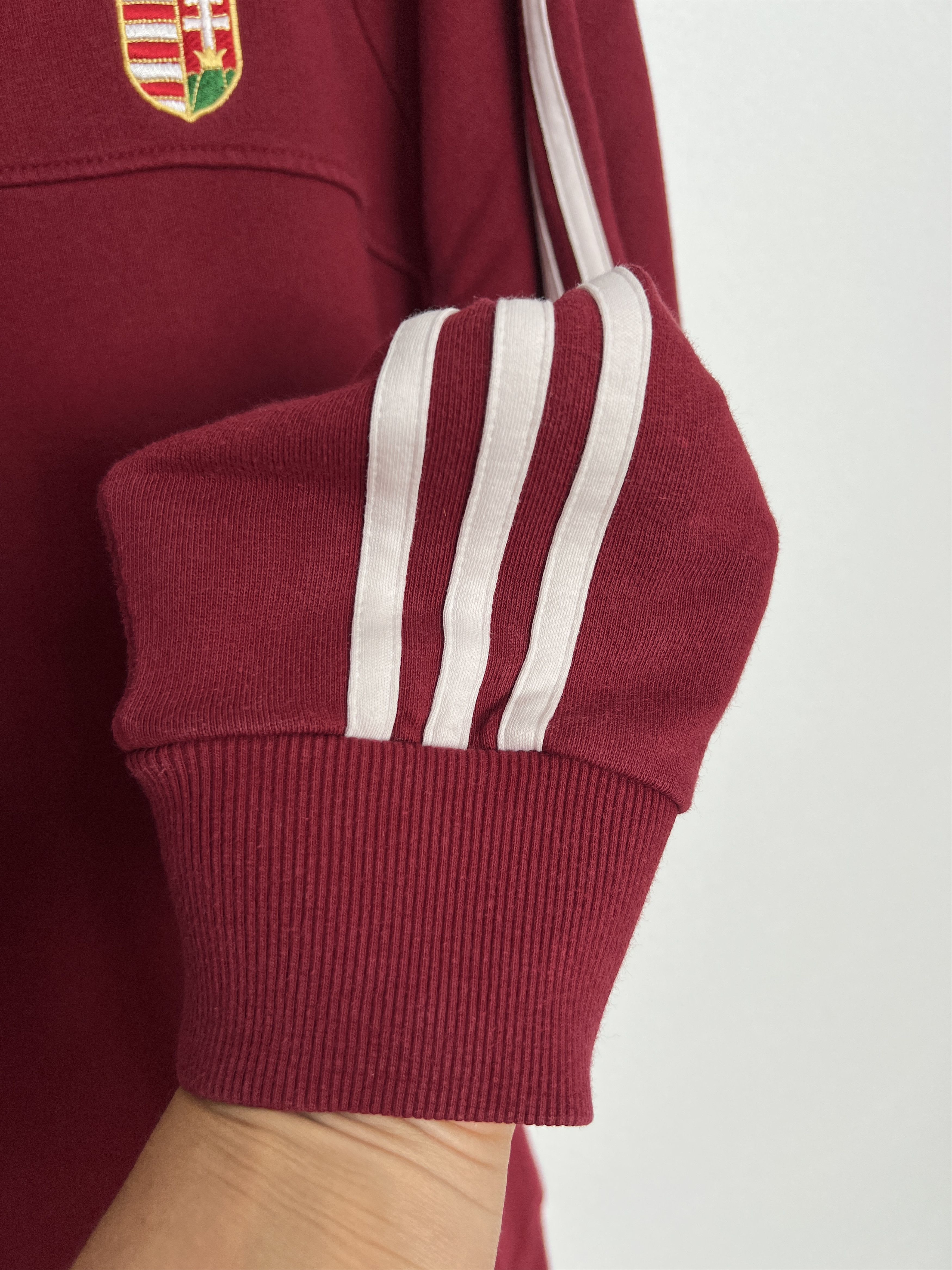 Adidas Vintage Hungary Football Sweatshirt Soccer Crewneck Track Size US M / EU 48-50 / 2 - 4 Thumbnail
