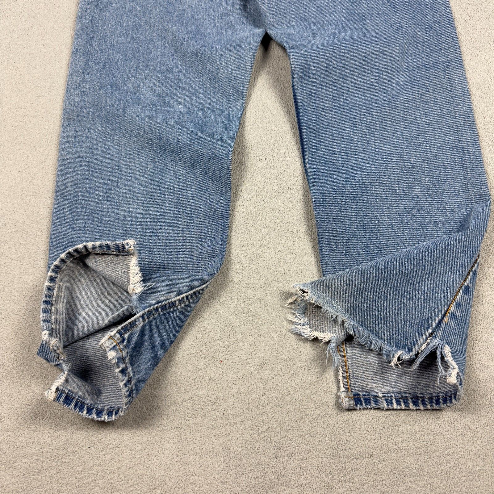 Polo Ralph Lauren Polo Ralph Lauren Distressed Jeans 36x30 Denim Raw Hem Y2K Size US 36 / EU 52 - 12 Thumbnail