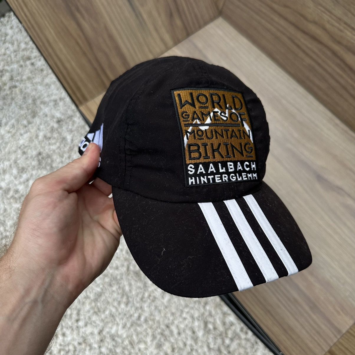 Y/Project Vintage Adidas Hat Worl Gamesof Mountain Biking Saalbach Y2K Size ONE SIZE - 4 Thumbnail