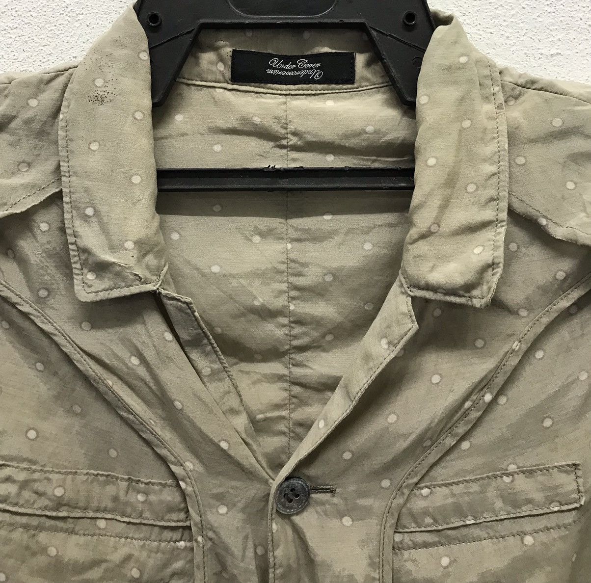 Japanese Brand Under Cover Made In Japan ShortSleeve Shirt Button up Size US M / EU 48-50 / 2 - 3 Thumbnail