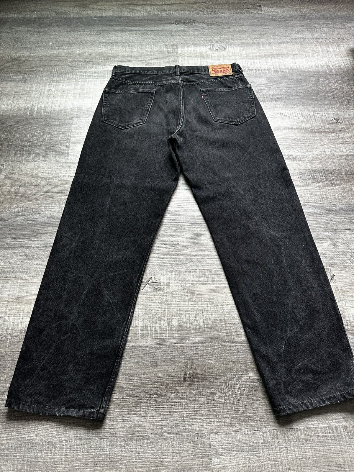 Levi's Levi’s 550 Relaxed Fit Jeans – Black – 36W x 32L Size US 36 / EU 52 - 1 Thumbnail