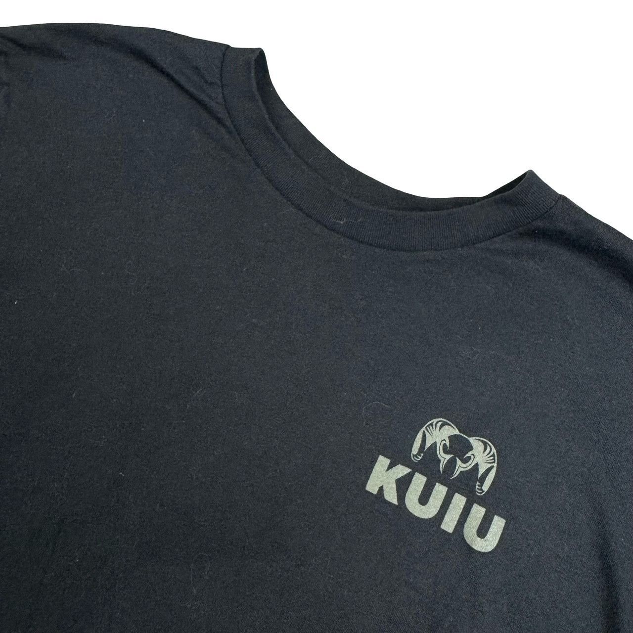 Other Kulu Men's Cotton Blend S/S Crewneck T-Shirt Black • Medium Size US M / EU 48-50 / 2 - 1 Thumbnail