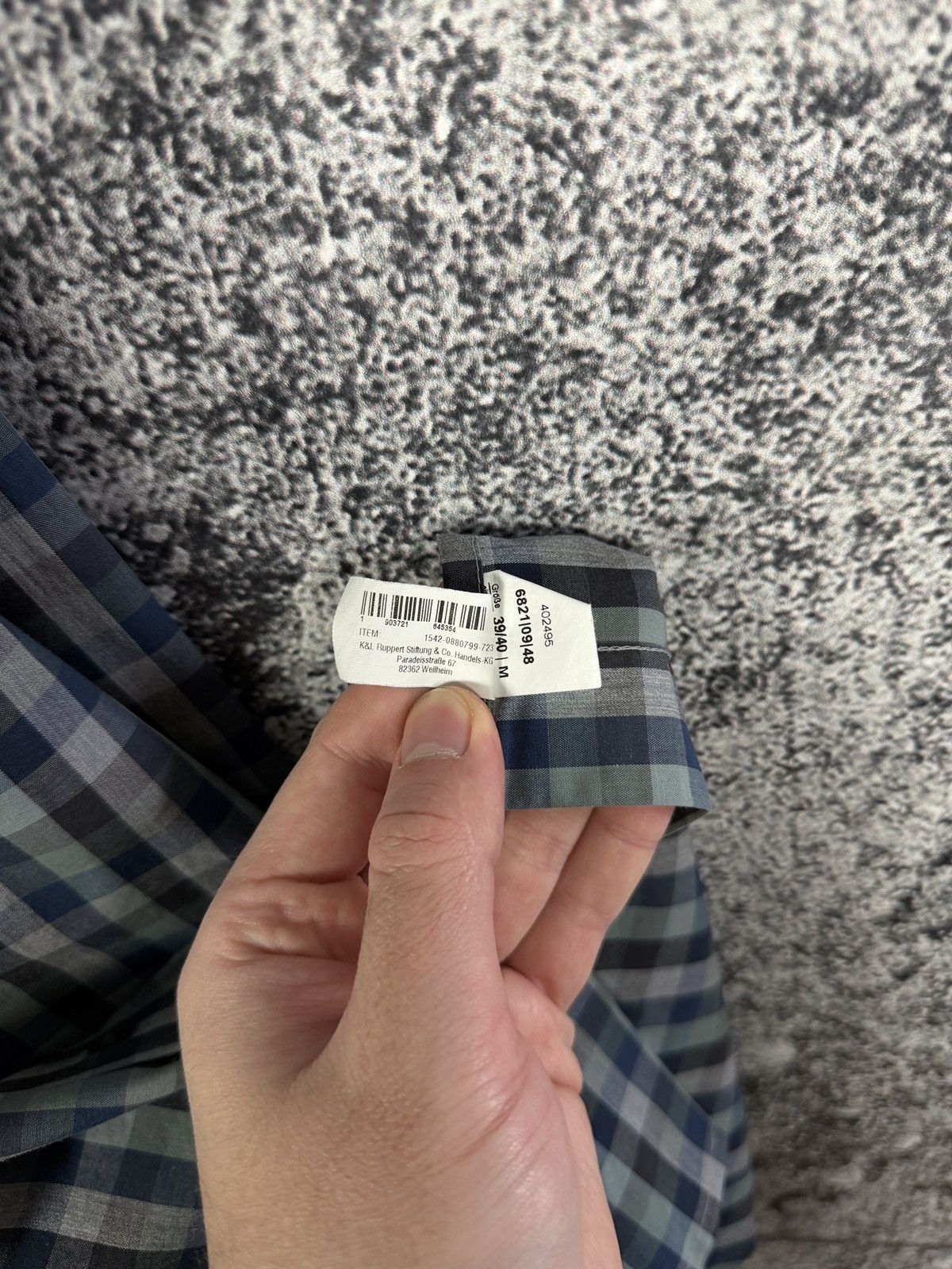 Paul Smith Paul Smith Long Sleeve Plaid Shirt Button Up Size 39/40 Size US M / EU 48-50 / 2 - 9 Thumbnail