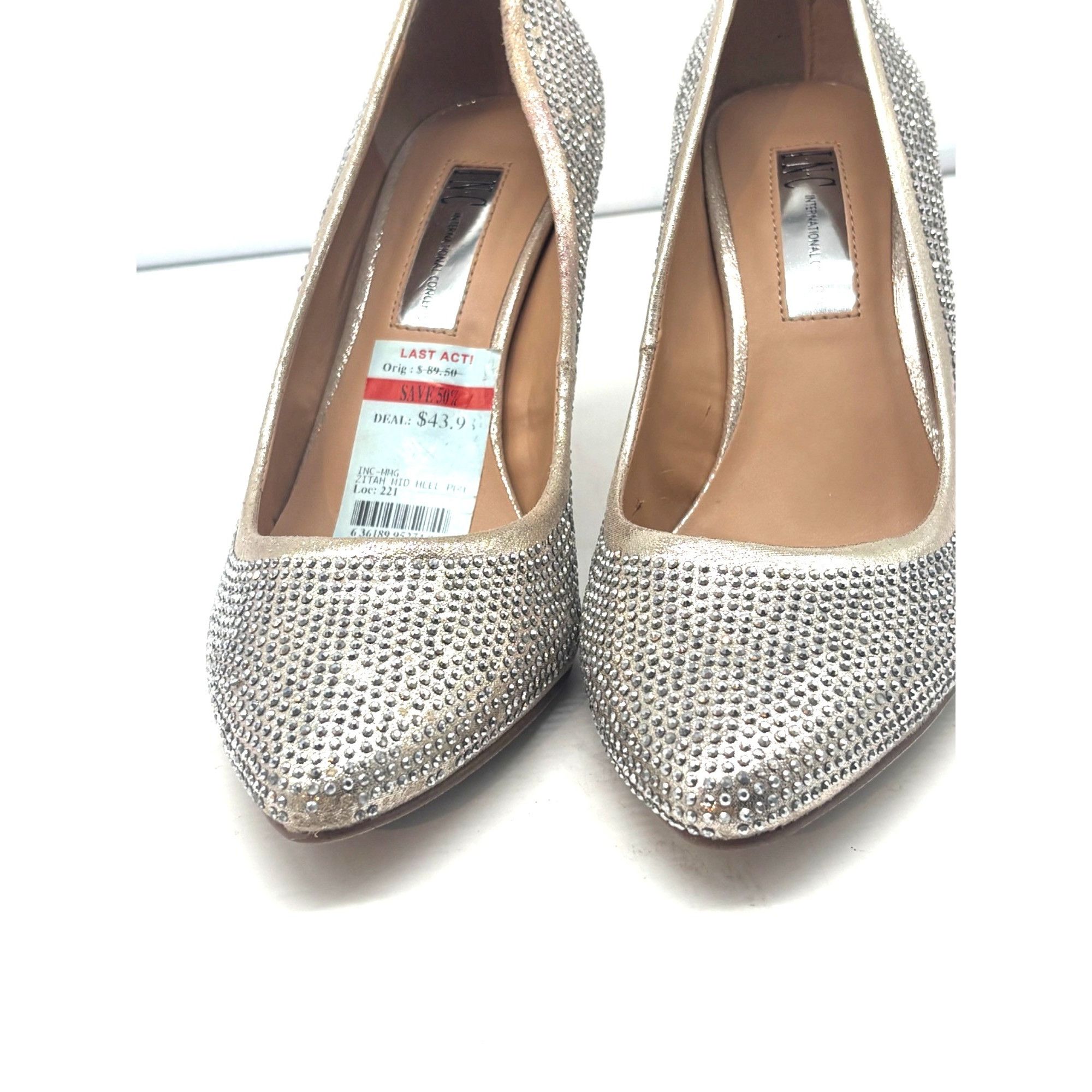 Other INC International Concepts Zitah Embellished Pointed Toe Pum Size US 6 / IT 36 - 11 Thumbnail