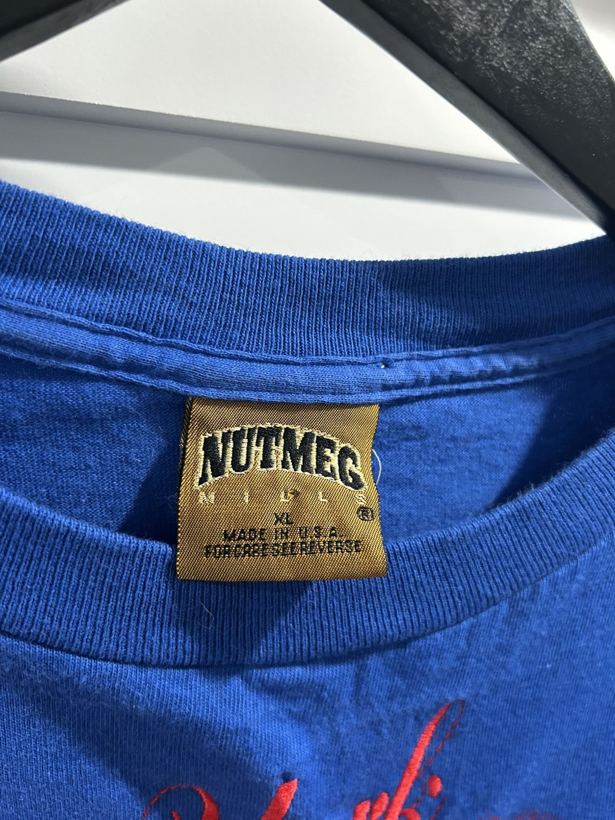 Nutmeg 90s Nutmeg Mills ‘New York Giants’ T-Shirt Made in USA Size US XL / EU 56 / 4 - 4 Thumbnail